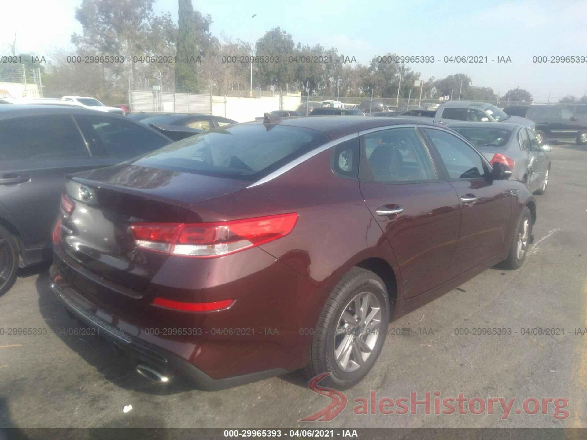 5XXGT4L36LG400523 2020 KIA OPTIMA