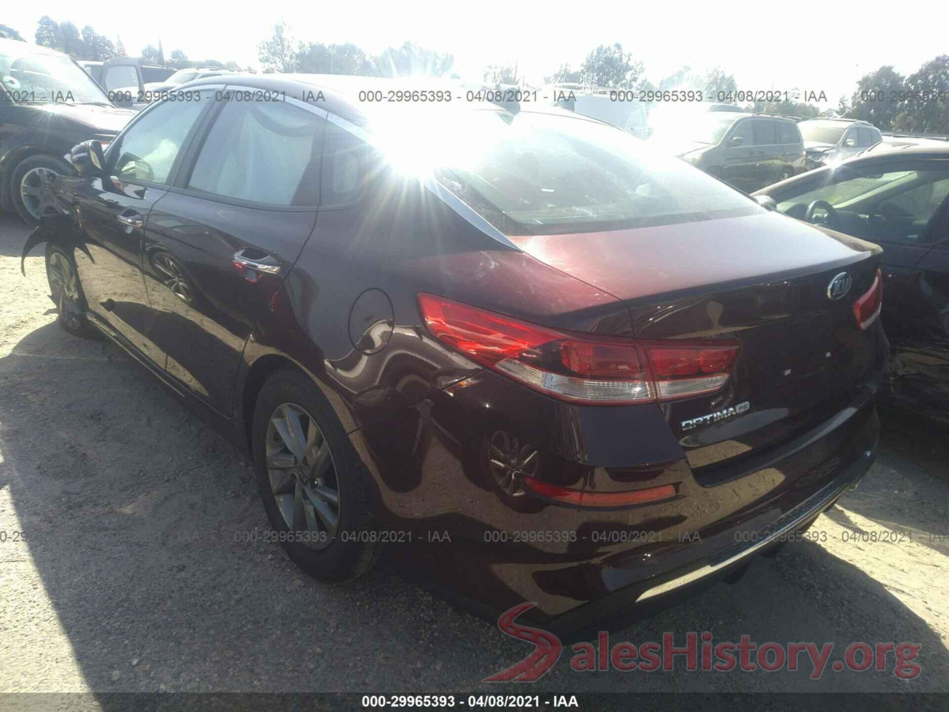 5XXGT4L36LG400523 2020 KIA OPTIMA