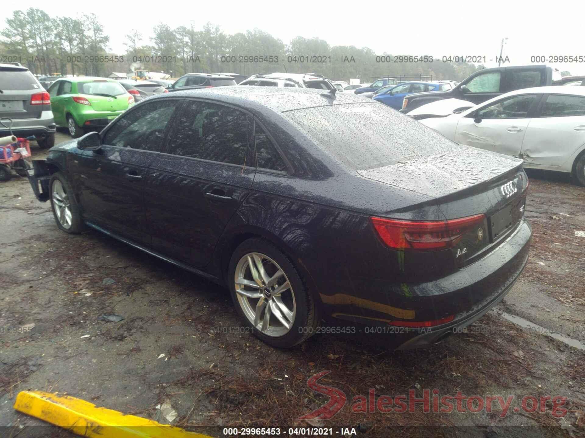 WAUKMAF40HN059851 2017 AUDI A4