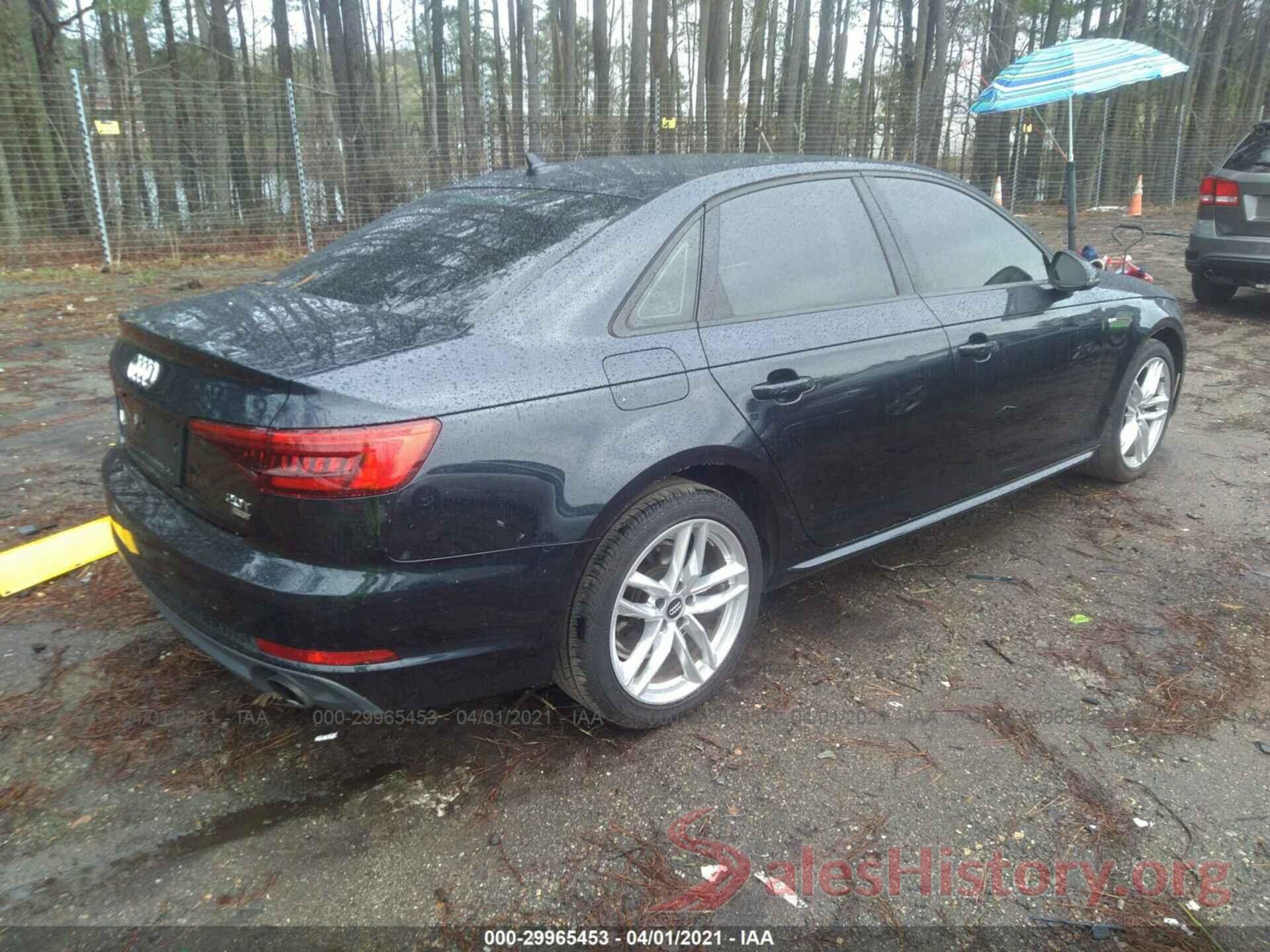 WAUKMAF40HN059851 2017 AUDI A4