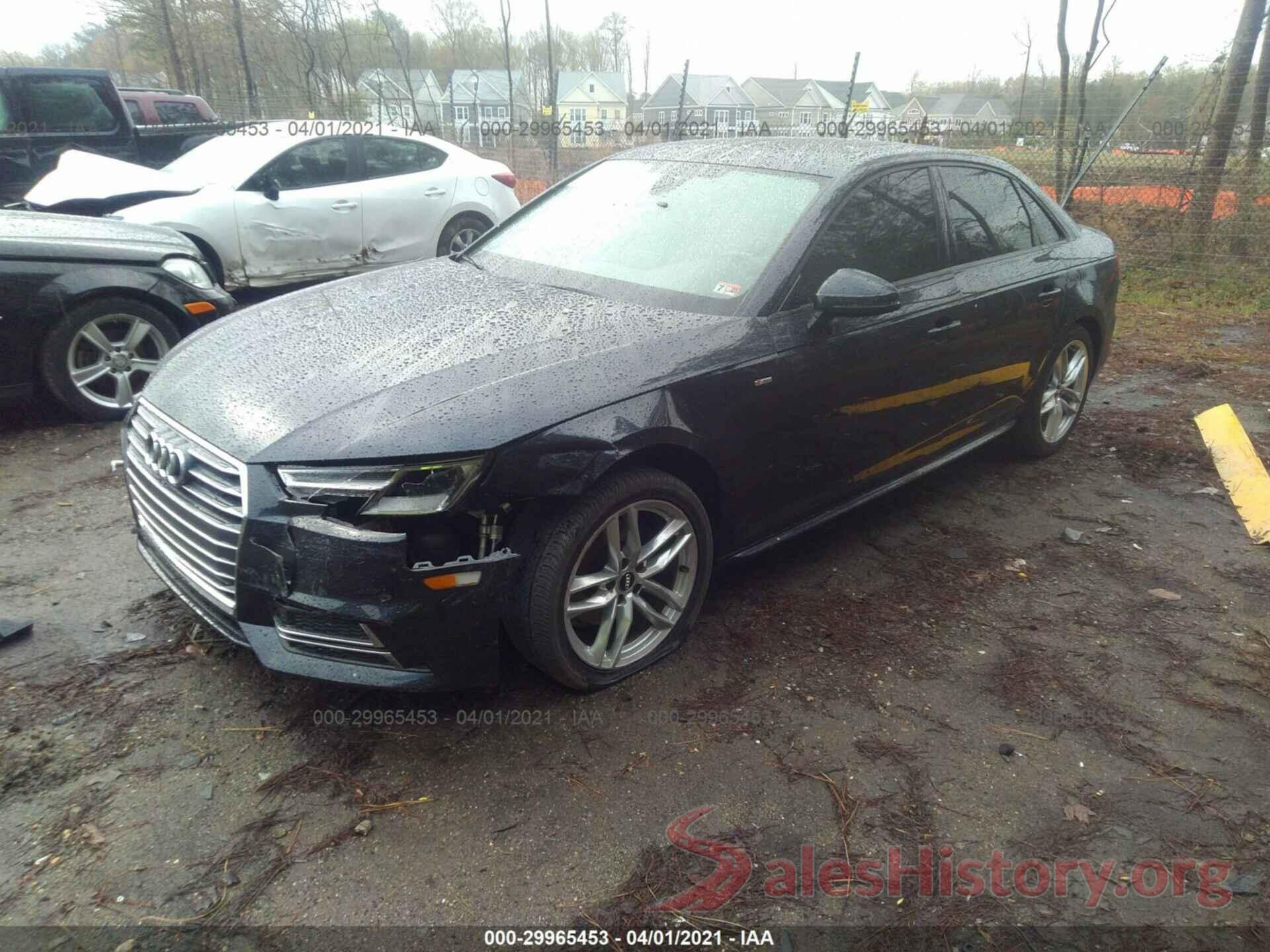 WAUKMAF40HN059851 2017 AUDI A4