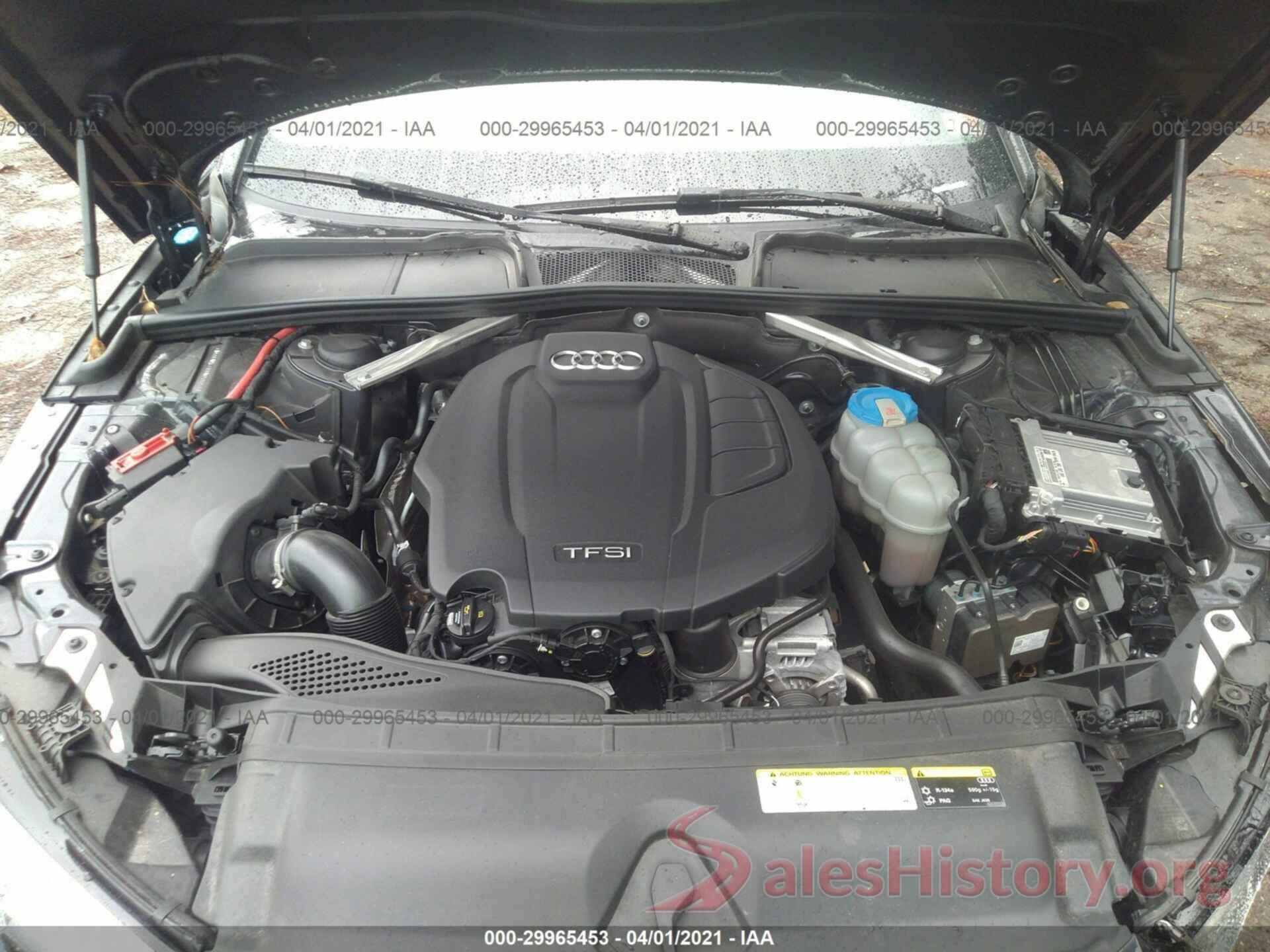 WAUKMAF40HN059851 2017 AUDI A4