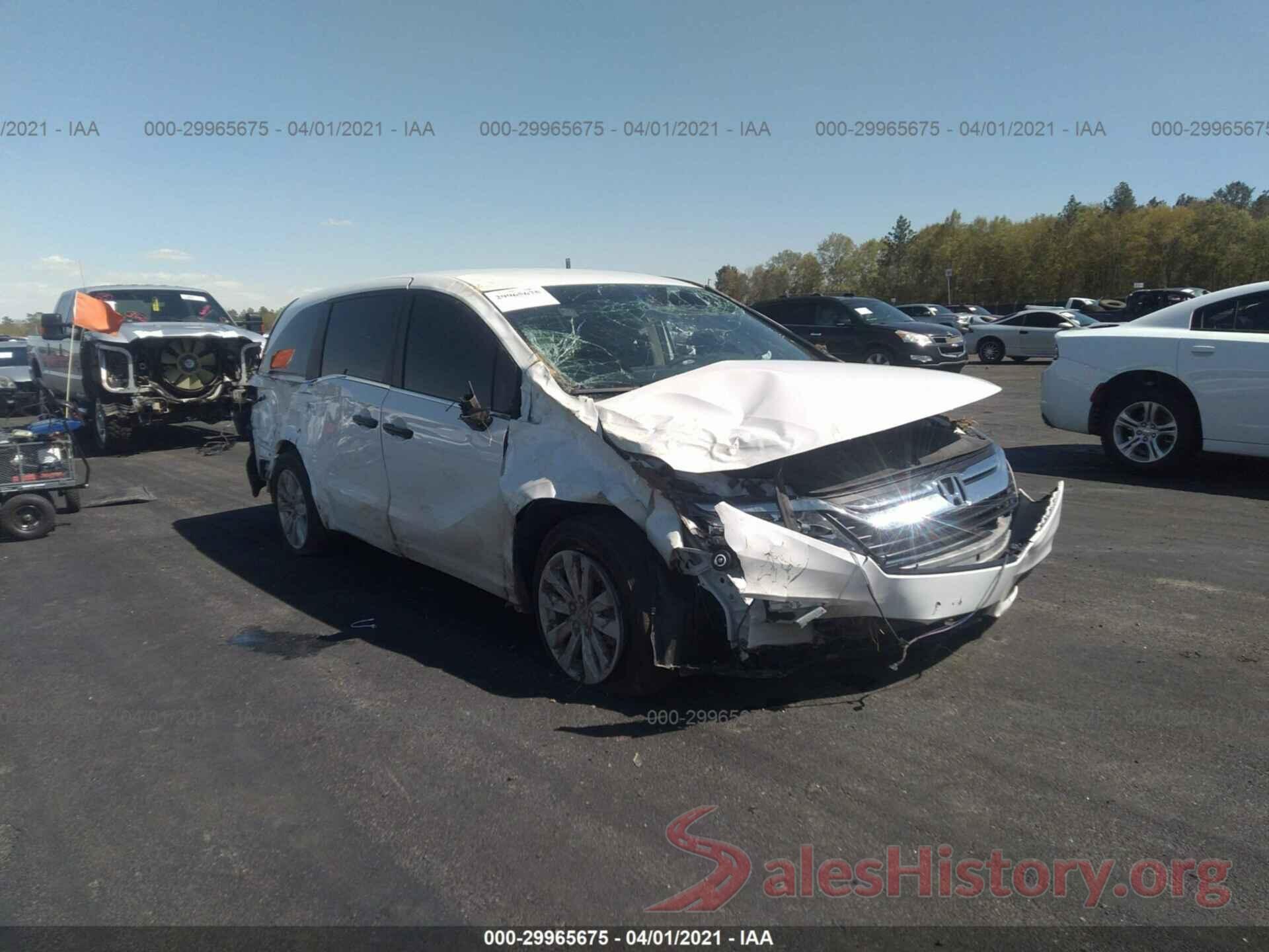 5FNRL6H22LB014043 2020 HONDA ODYSSEY