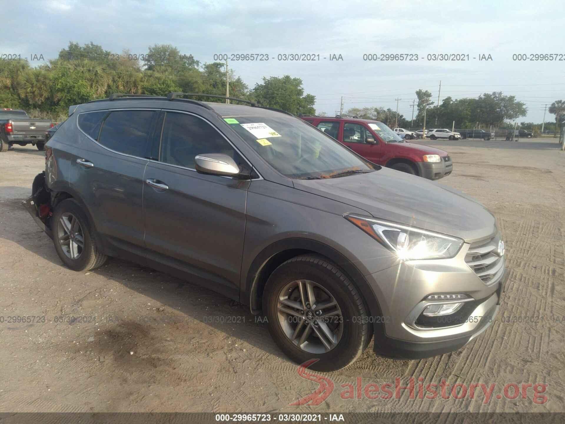 5XYZU3LB6JG519432 2018 HYUNDAI SANTA FE SPORT