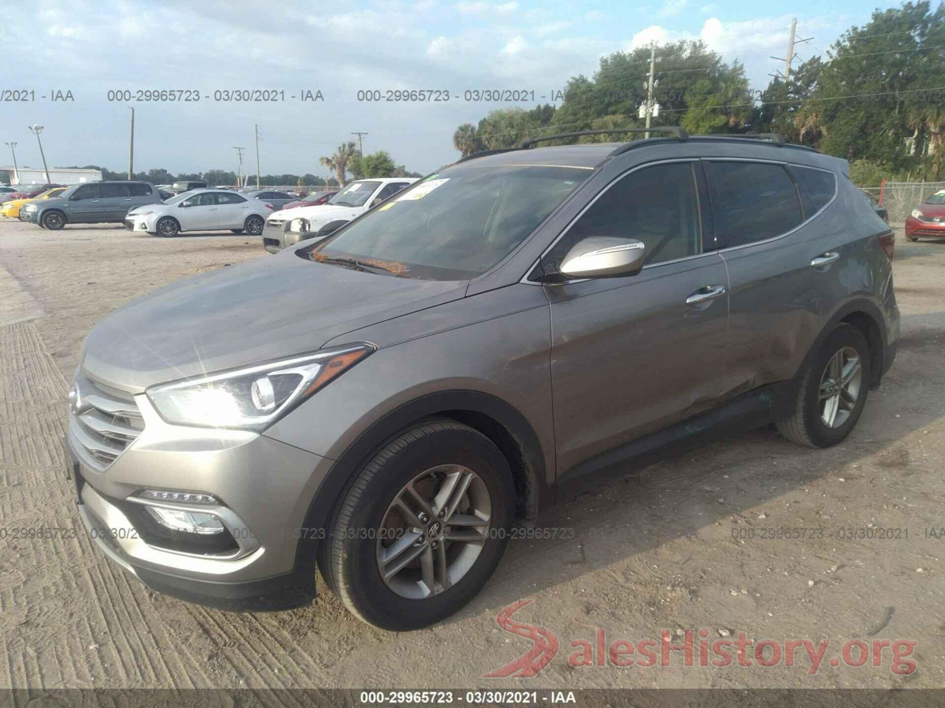 5XYZU3LB6JG519432 2018 HYUNDAI SANTA FE SPORT