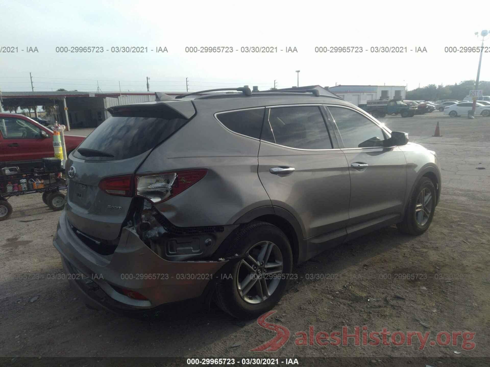 5XYZU3LB6JG519432 2018 HYUNDAI SANTA FE SPORT