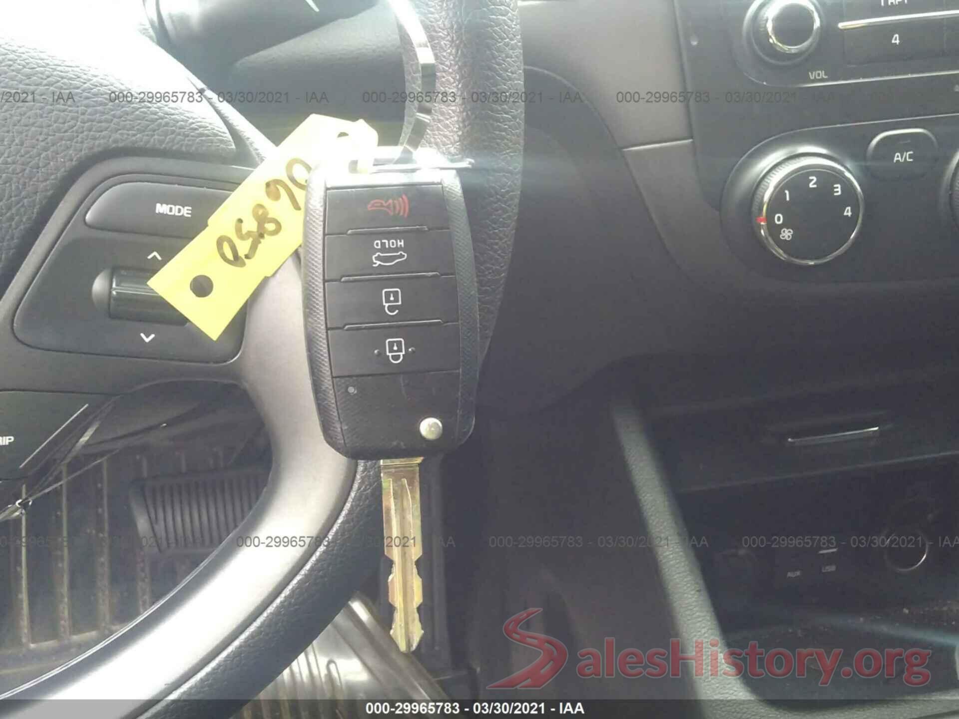 KNAFK4A66G5606850 2016 KIA FORTE