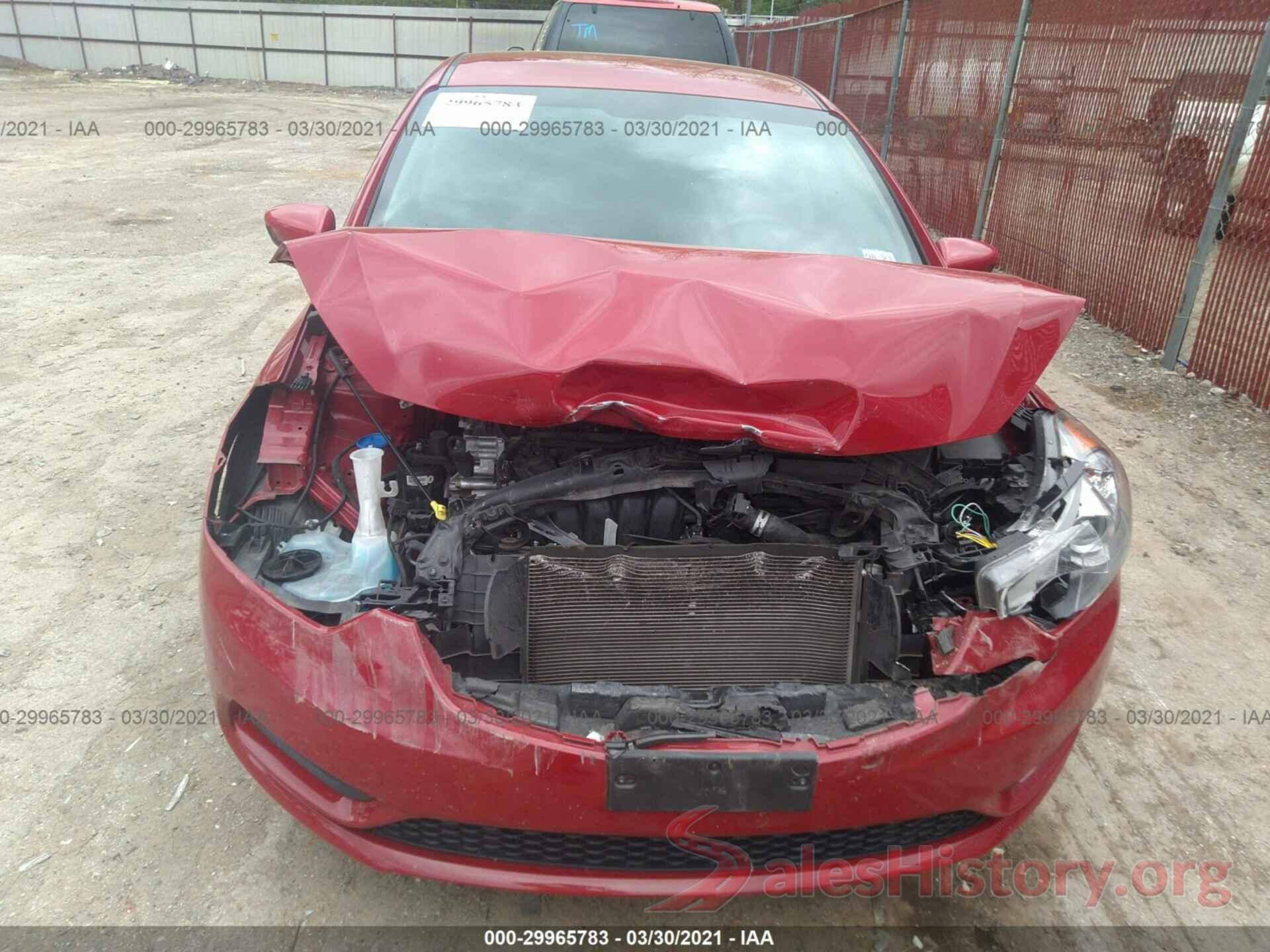 KNAFK4A66G5606850 2016 KIA FORTE