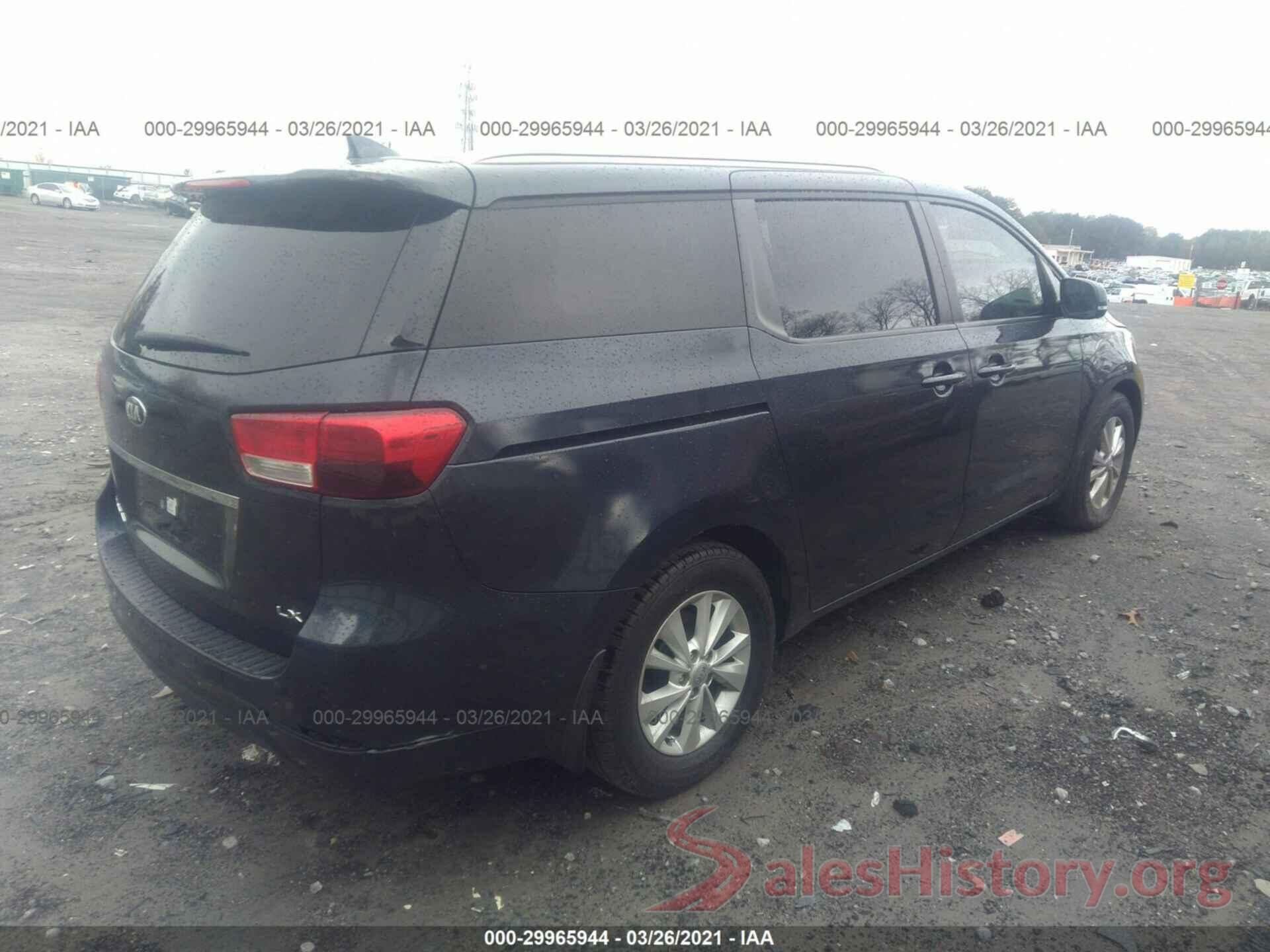 KNDMB5C10G6179452 2016 KIA SEDONA