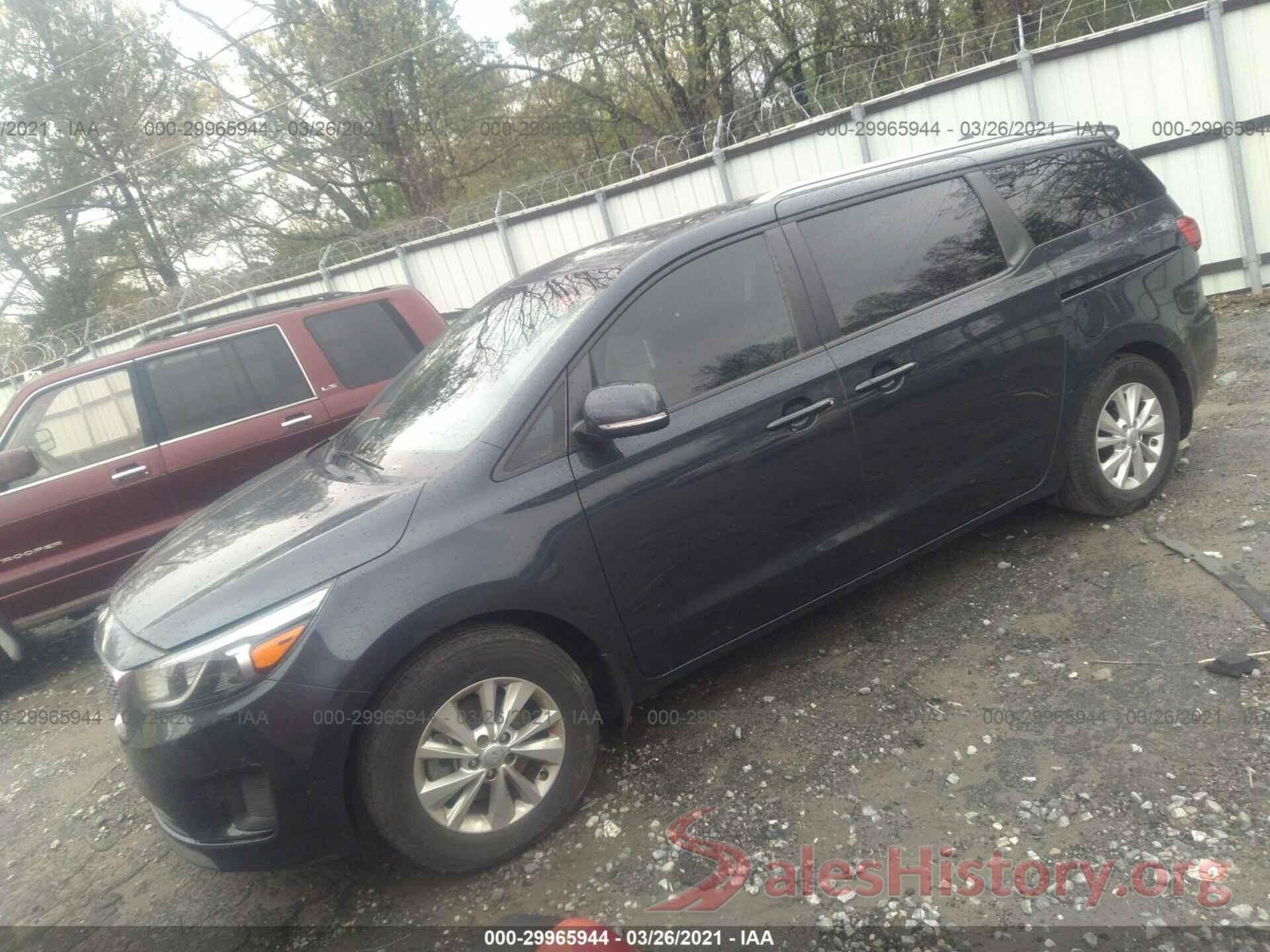 KNDMB5C10G6179452 2016 KIA SEDONA