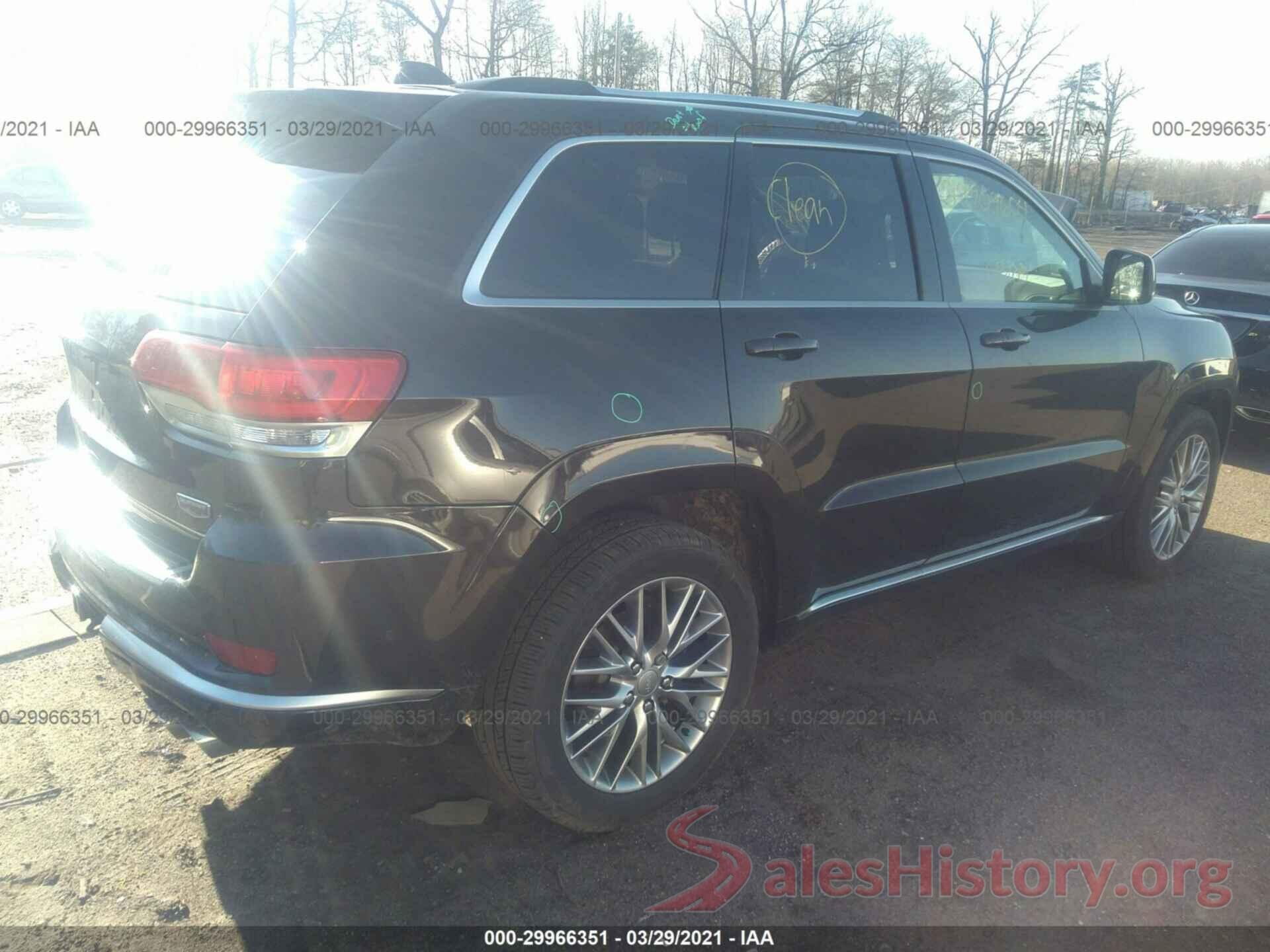 1C4RJFJT0HC612676 2017 JEEP GRAND CHEROKEE