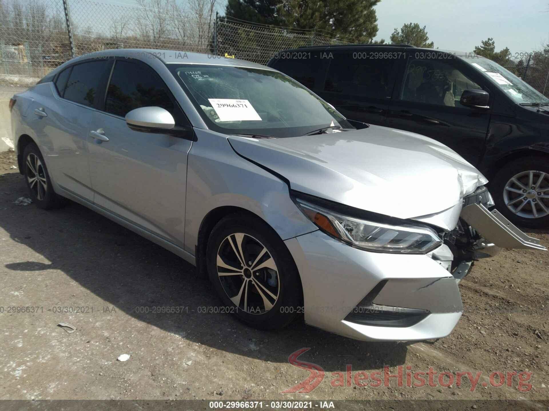 3N1AB8CV0LY225181 2020 NISSAN SENTRA