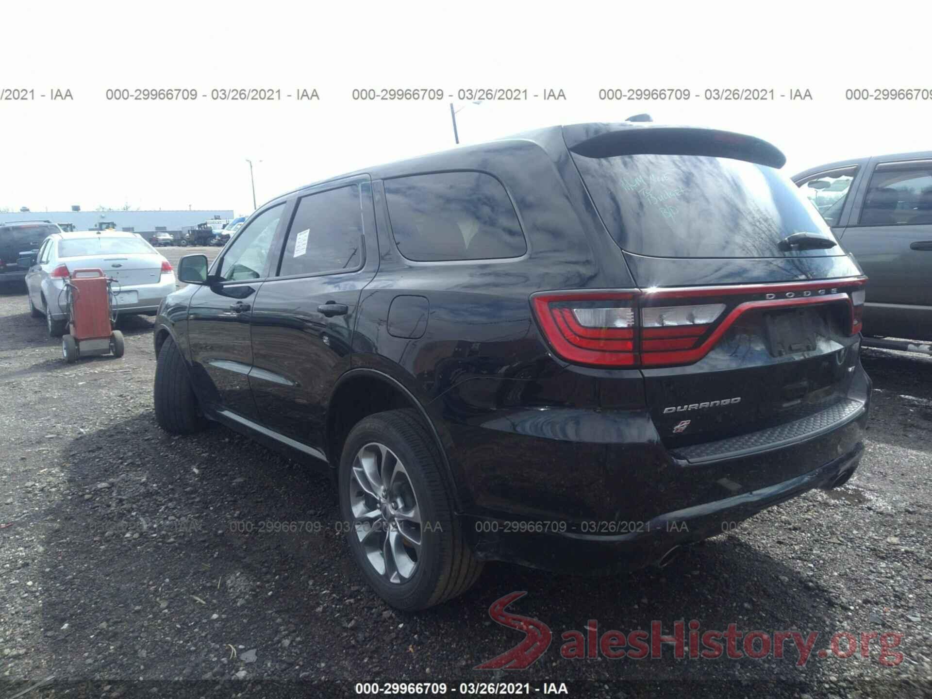 1C4RDJDG5LC308082 2020 DODGE DURANGO