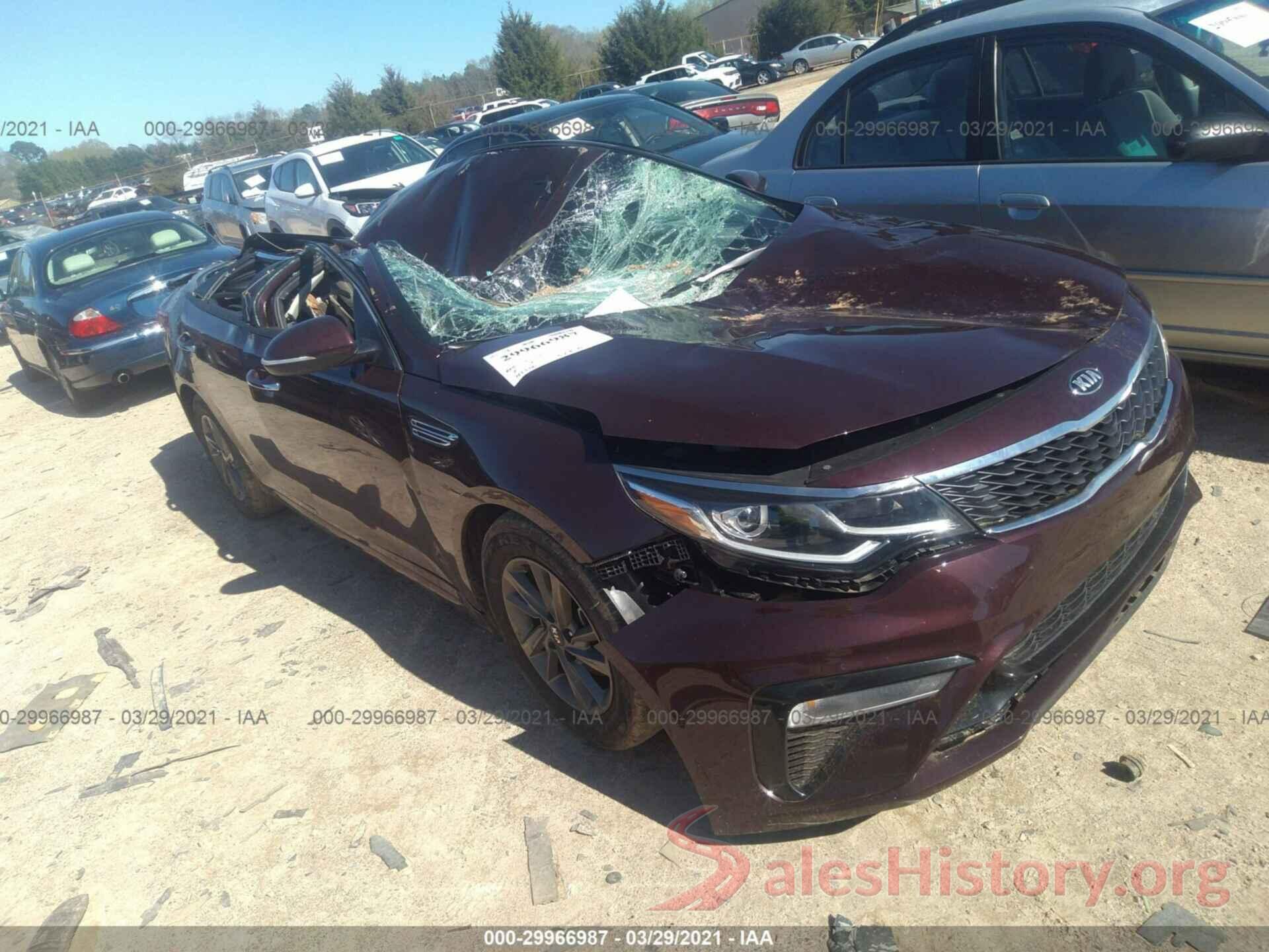 5XXGT4L30LG420184 2020 KIA OPTIMA