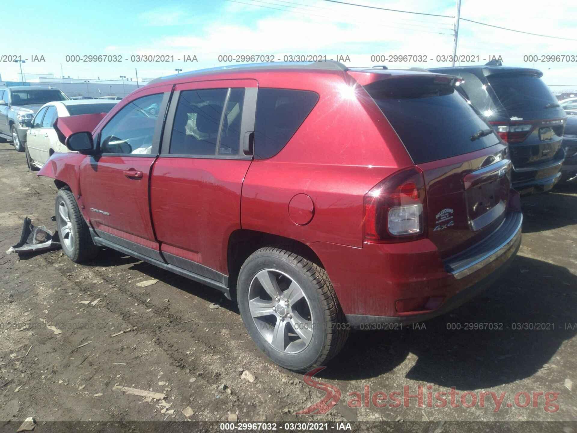 1C4NJDEB7HD170106 2017 JEEP COMPASS