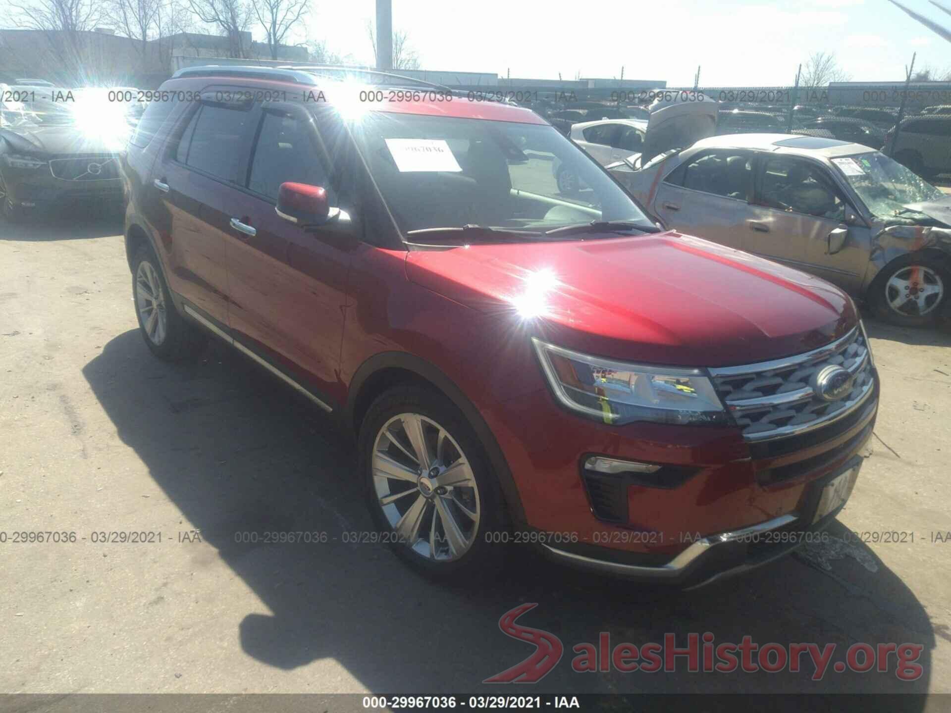 1FM5K8FH0KGA67828 2019 FORD EXPLORER