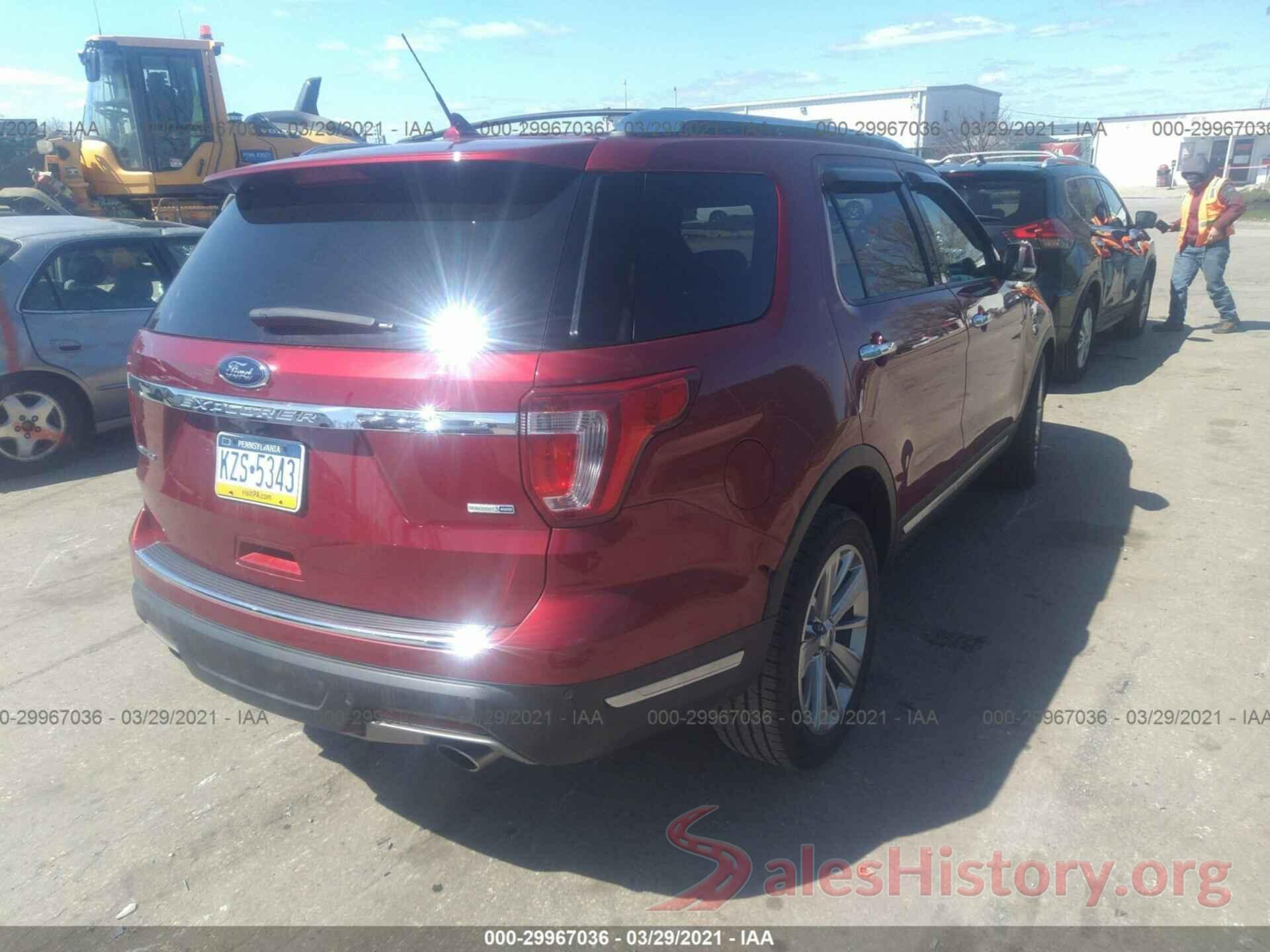 1FM5K8FH0KGA67828 2019 FORD EXPLORER