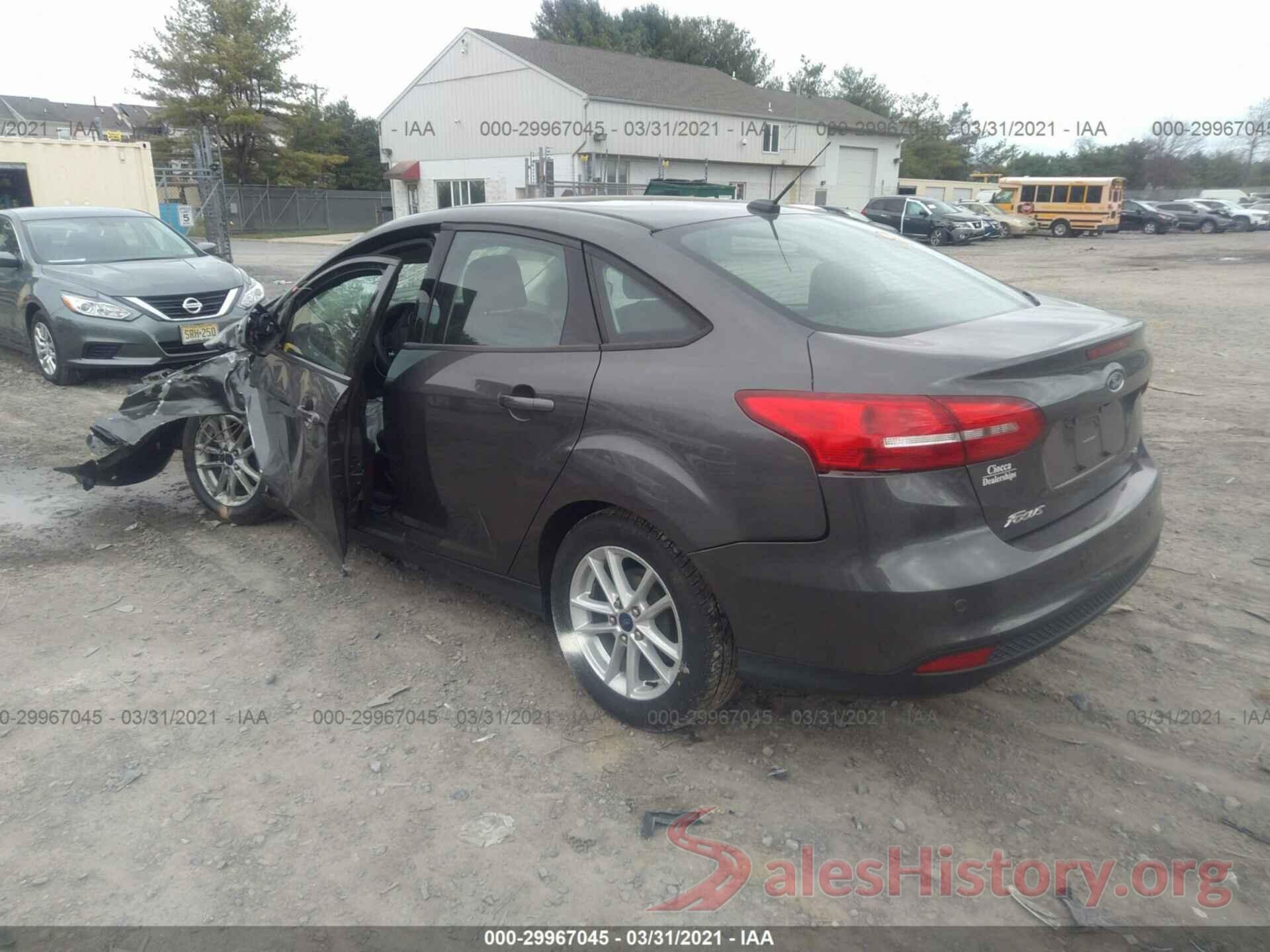 1FADP3F26GL265849 2016 FORD FOCUS