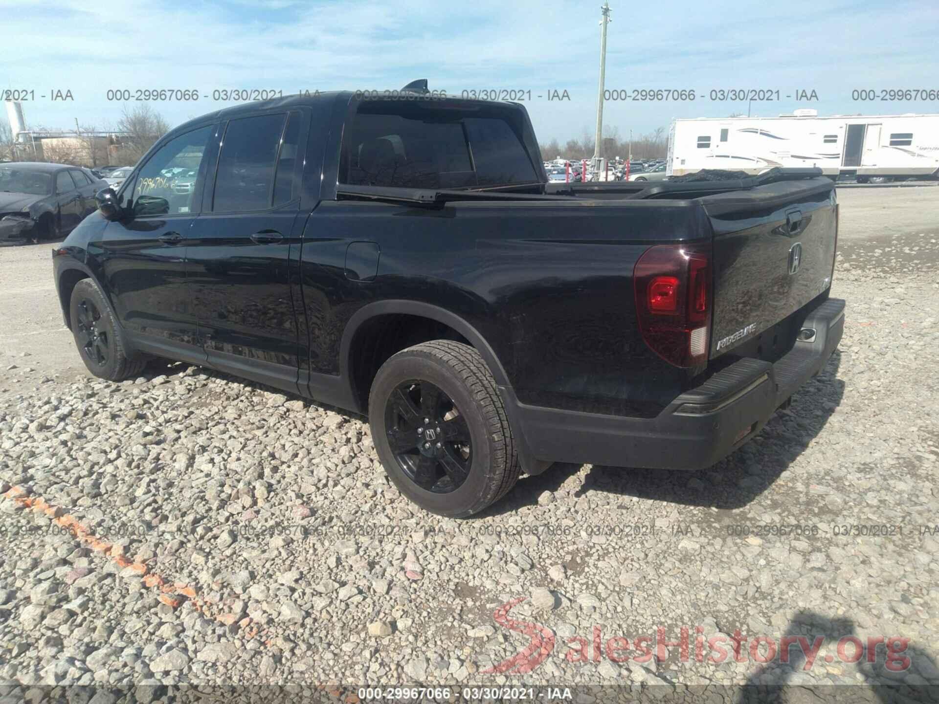 5FPYK3F86KB032541 2019 HONDA RIDGELINE