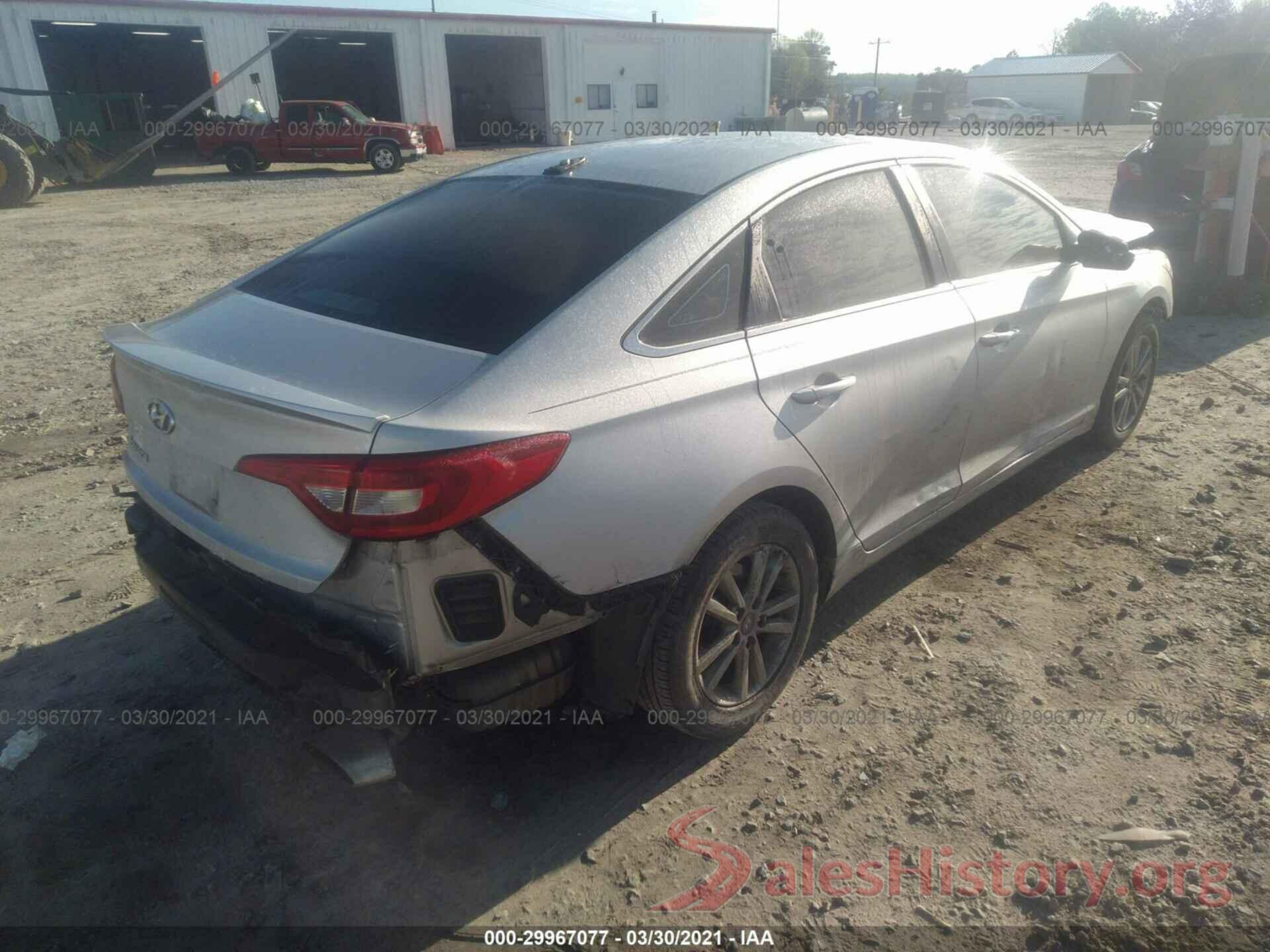 5NPE24AF9GH368443 2016 HYUNDAI SONATA