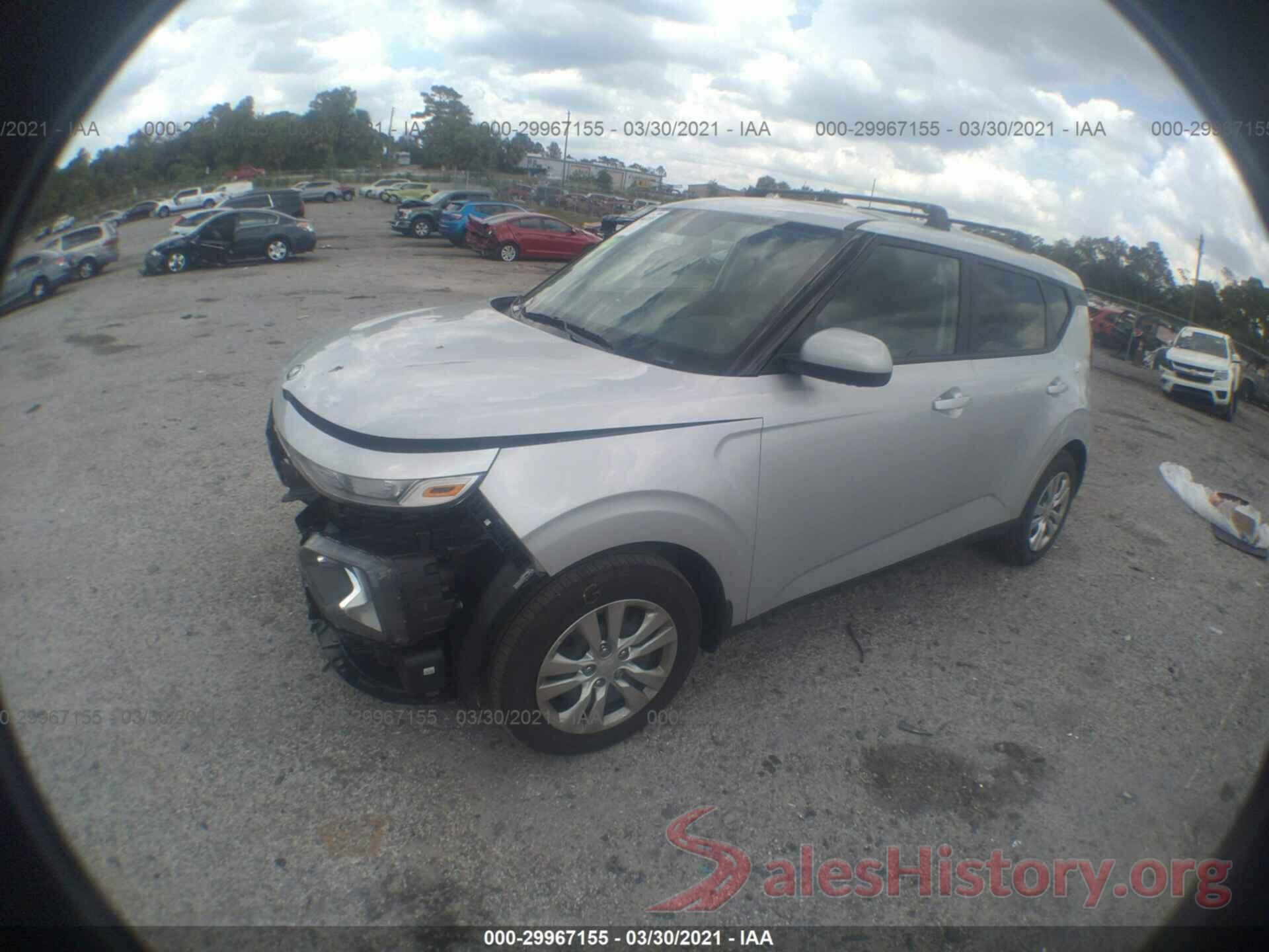 KNDJ23AU1M7762784 2021 KIA SOUL