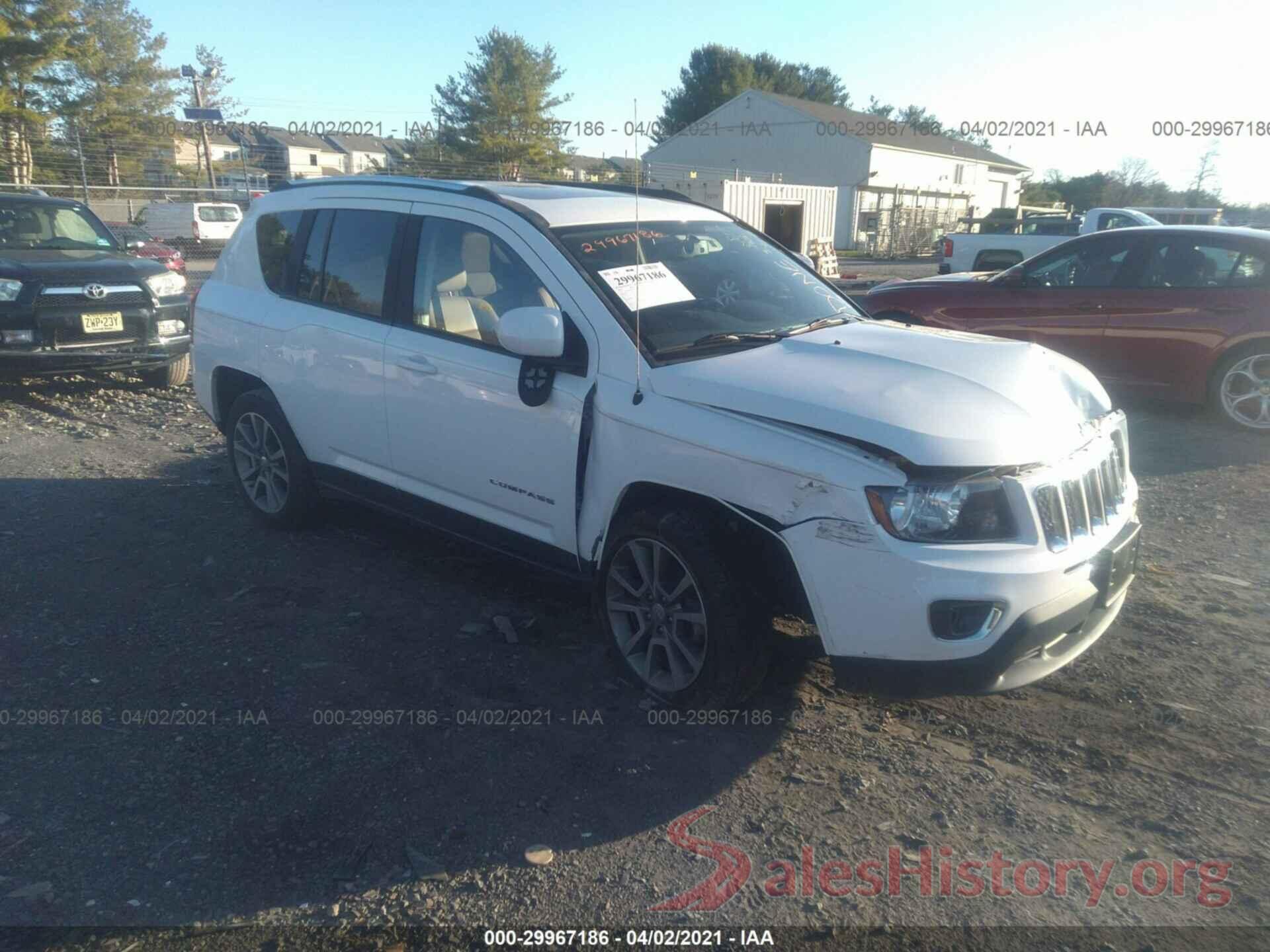 1C4NJDEB4GD762898 2016 JEEP COMPASS