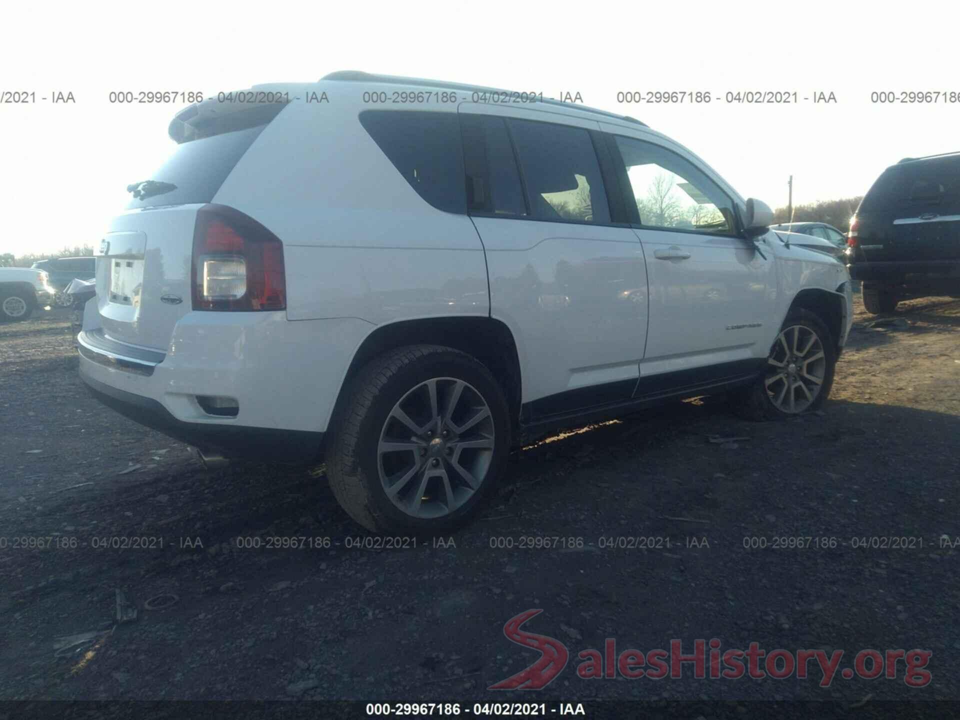 1C4NJDEB4GD762898 2016 JEEP COMPASS