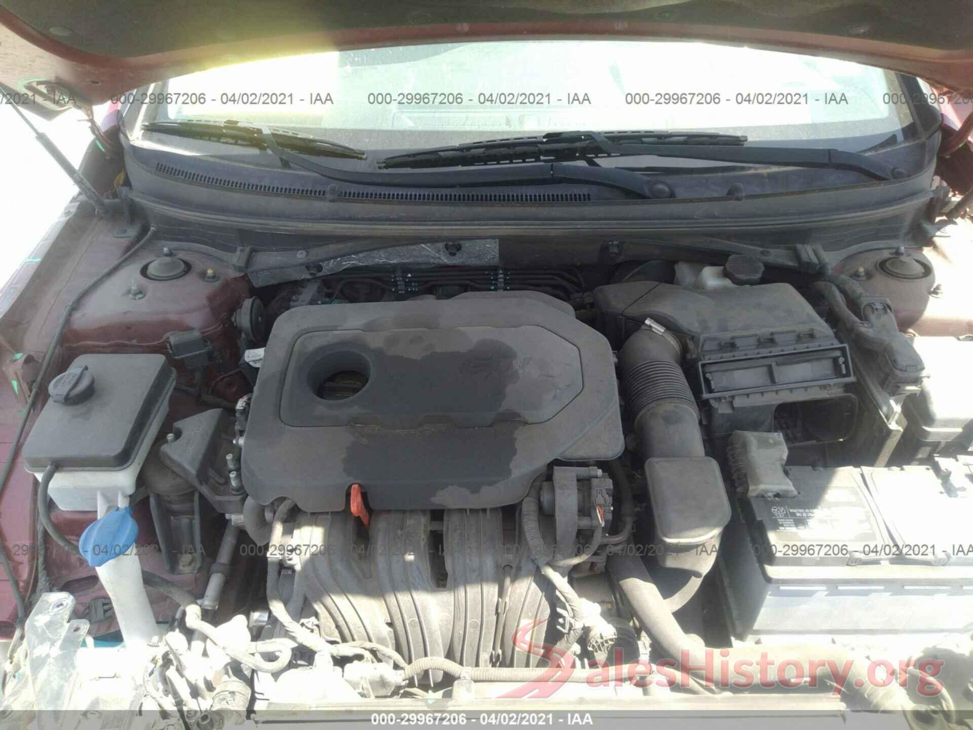 5NPE24AF3GH266748 2016 HYUNDAI SONATA