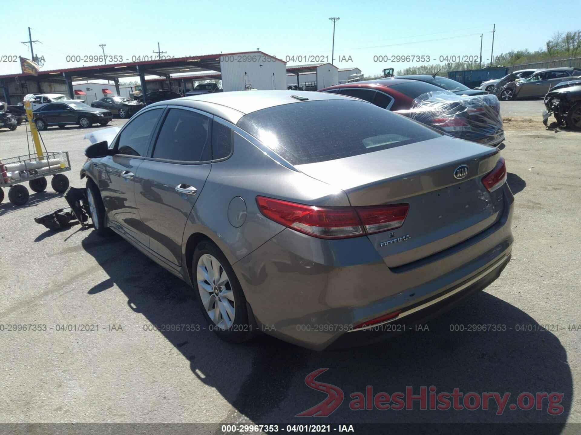 5XXGU4L38GG104132 2016 KIA OPTIMA