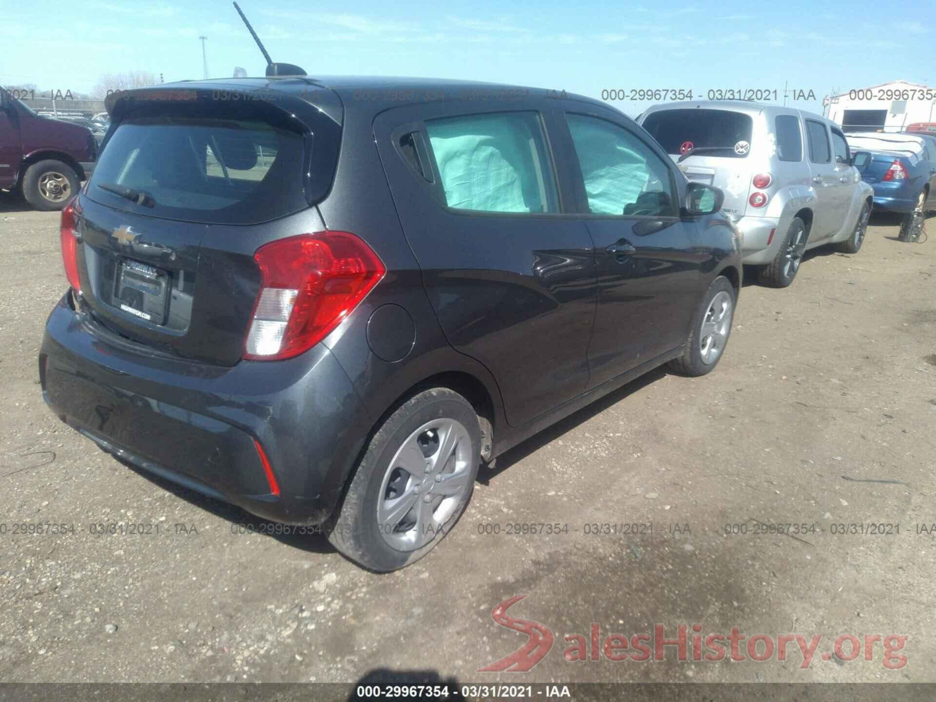 KL8CB6SA4LC430299 2020 CHEVROLET SPARK