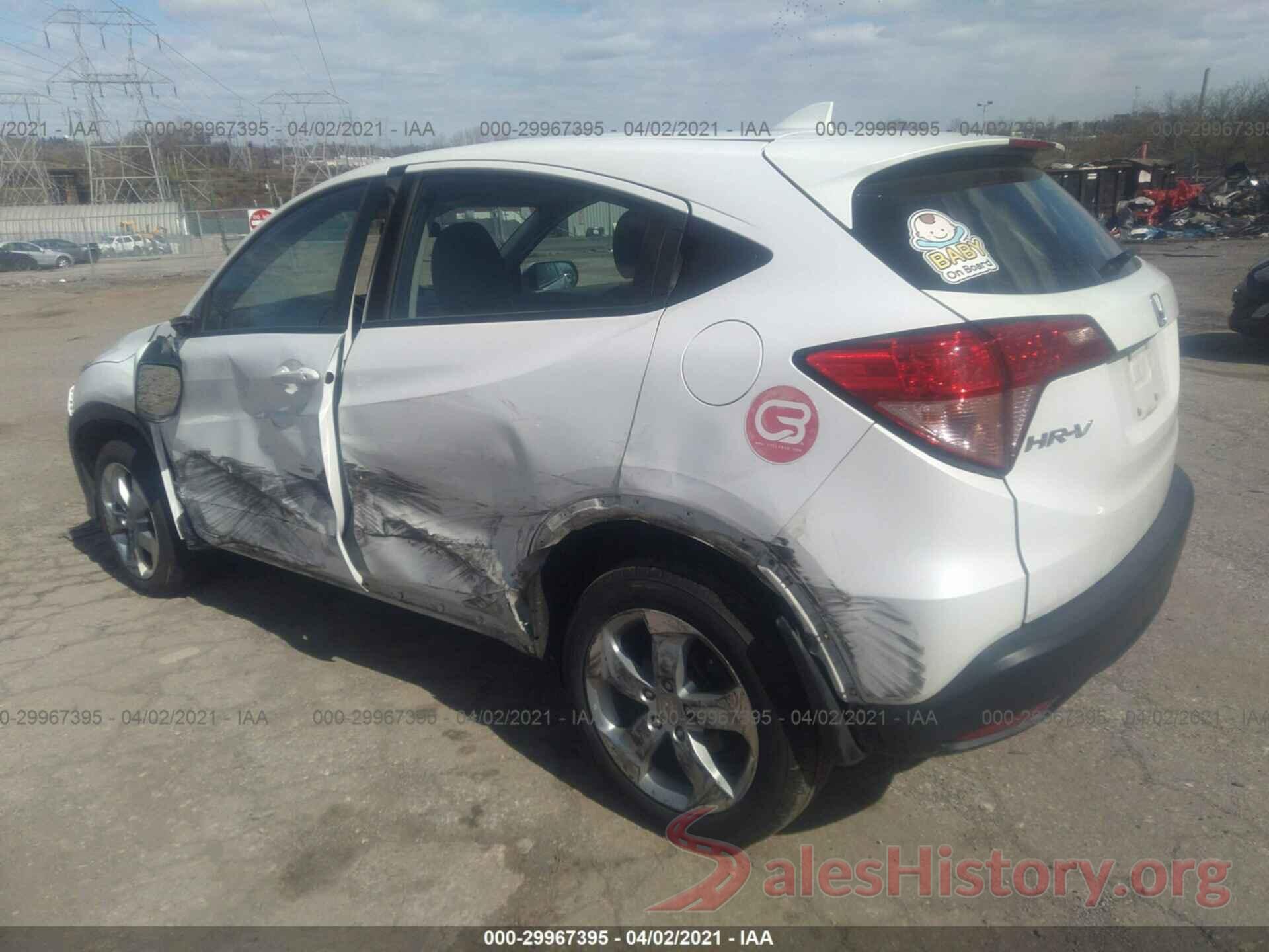 3CZRU5H35GM727112 2016 HONDA HR-V