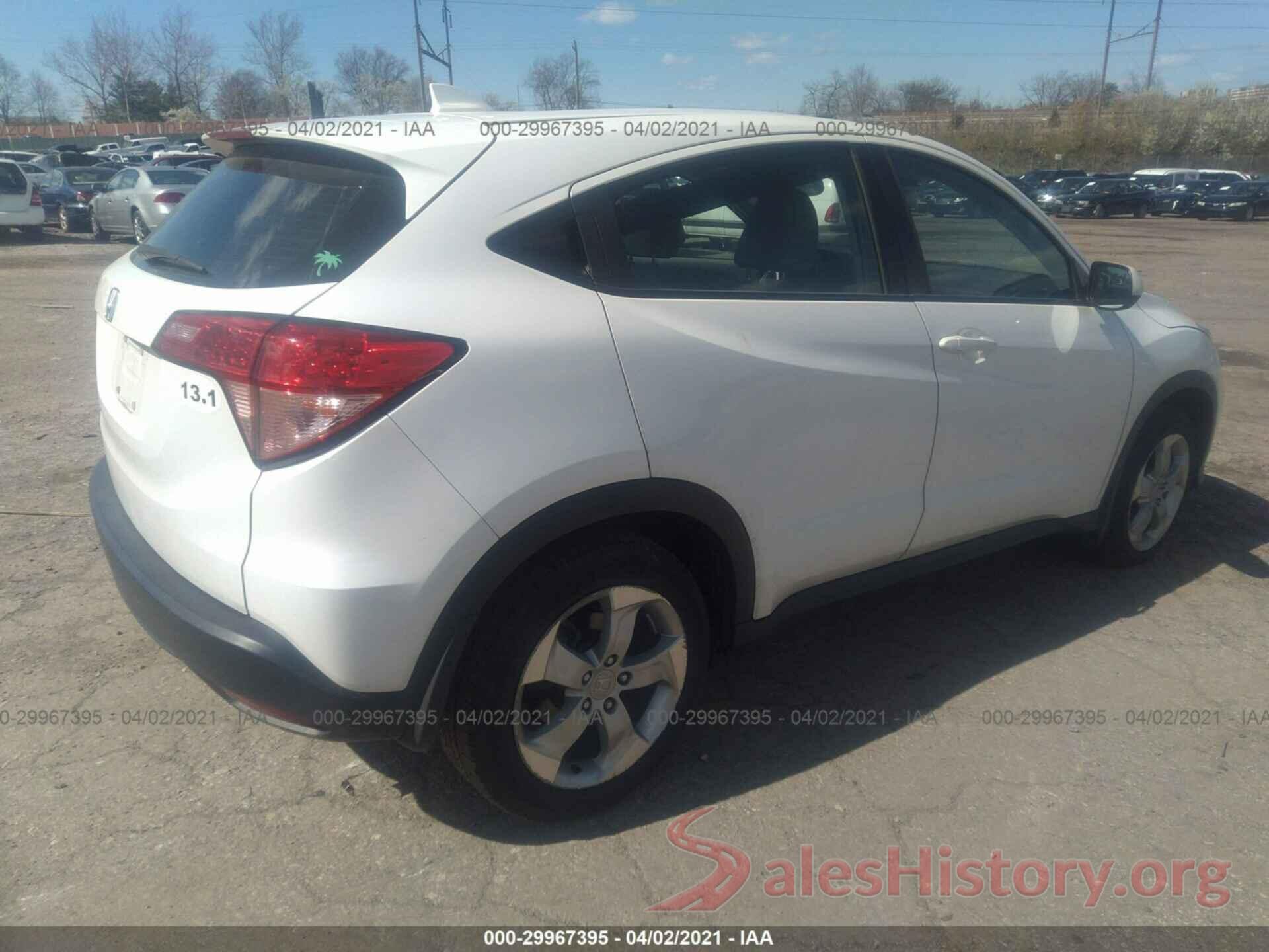 3CZRU5H35GM727112 2016 HONDA HR-V