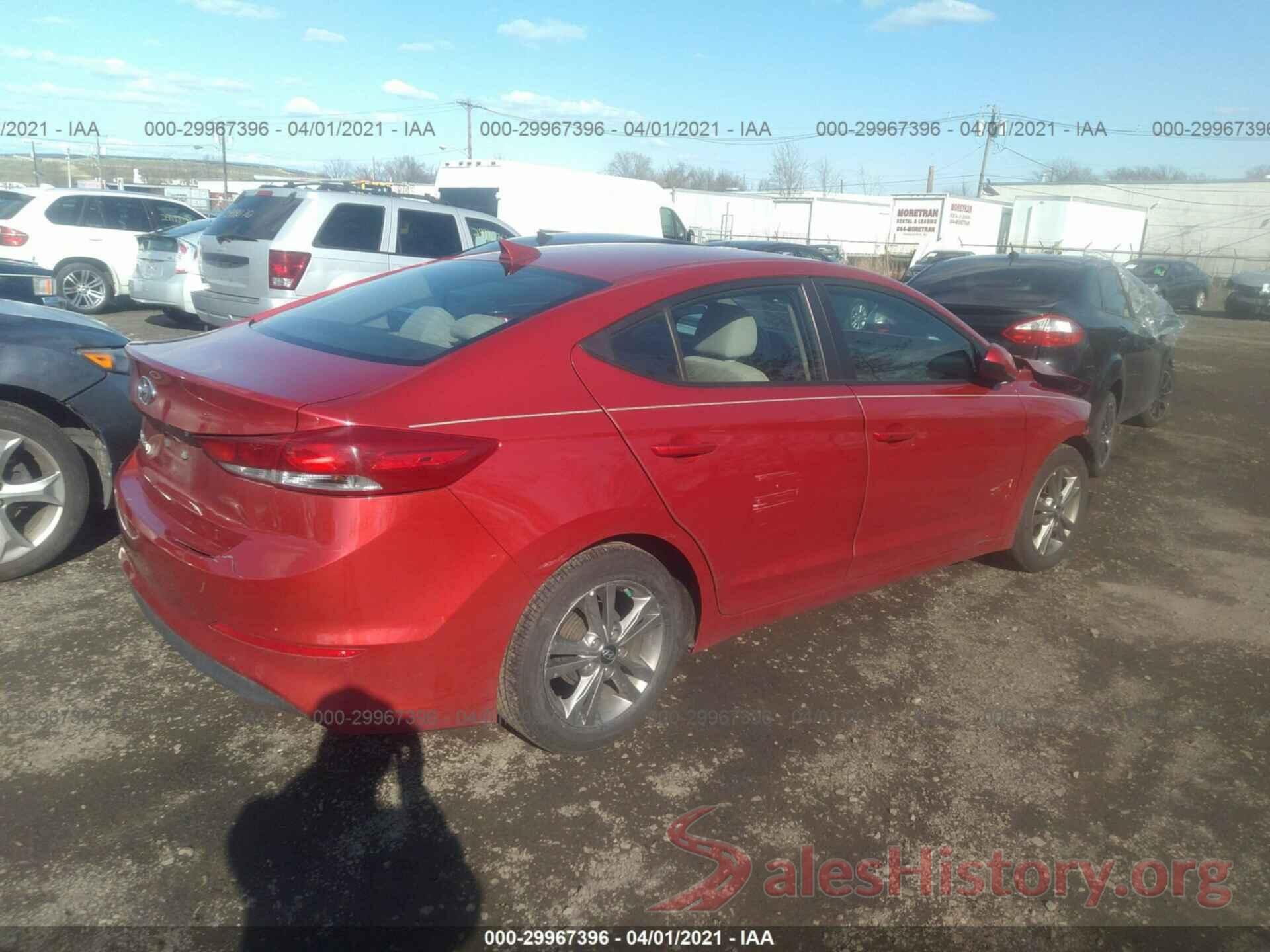 5NPD84LF6HH118988 2017 HYUNDAI ELANTRA