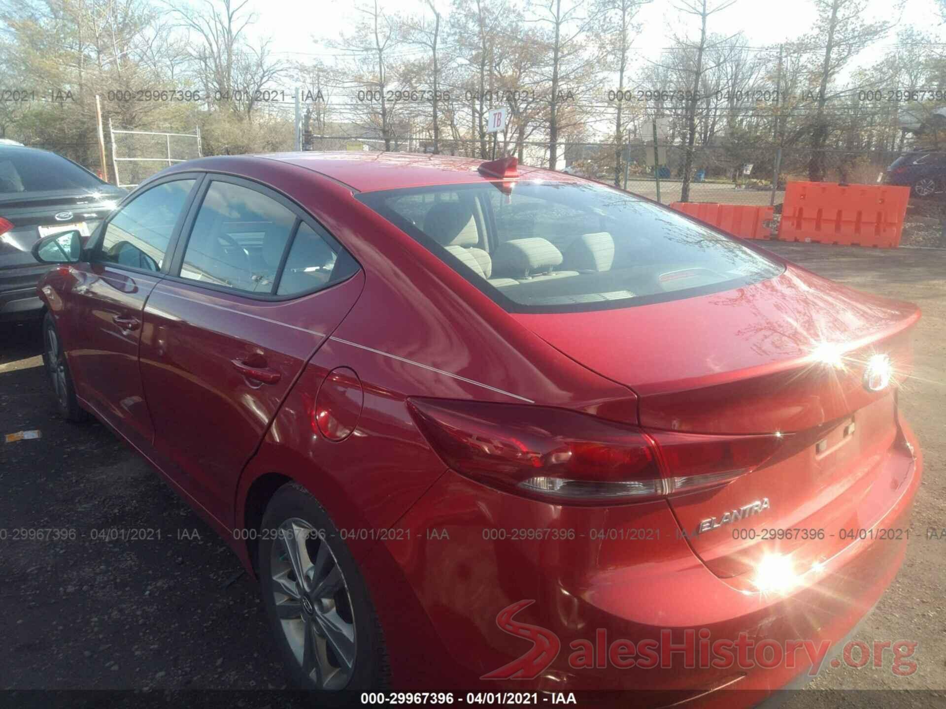 5NPD84LF6HH118988 2017 HYUNDAI ELANTRA