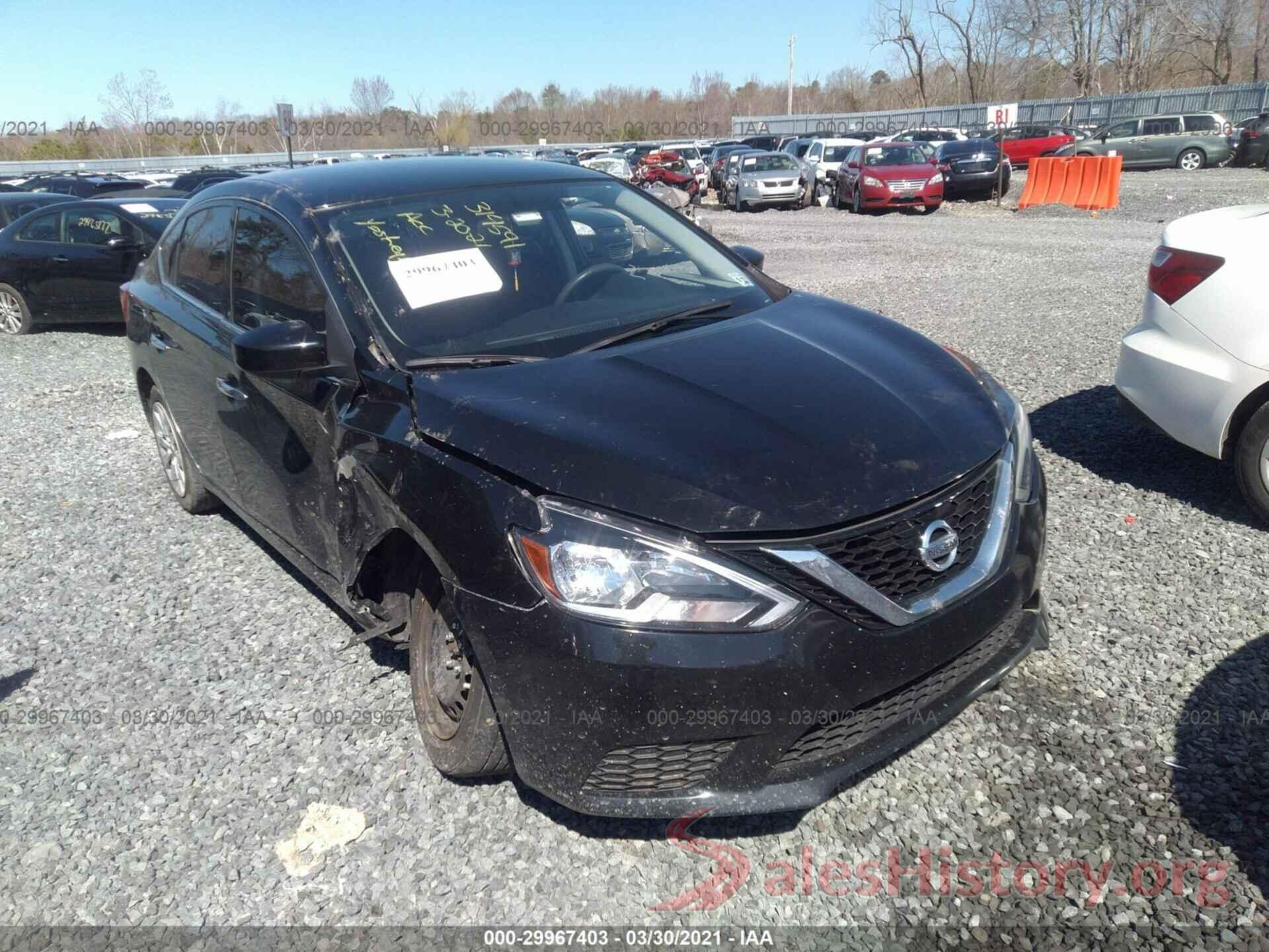 3N1AB7AP6HY263763 2017 NISSAN SENTRA