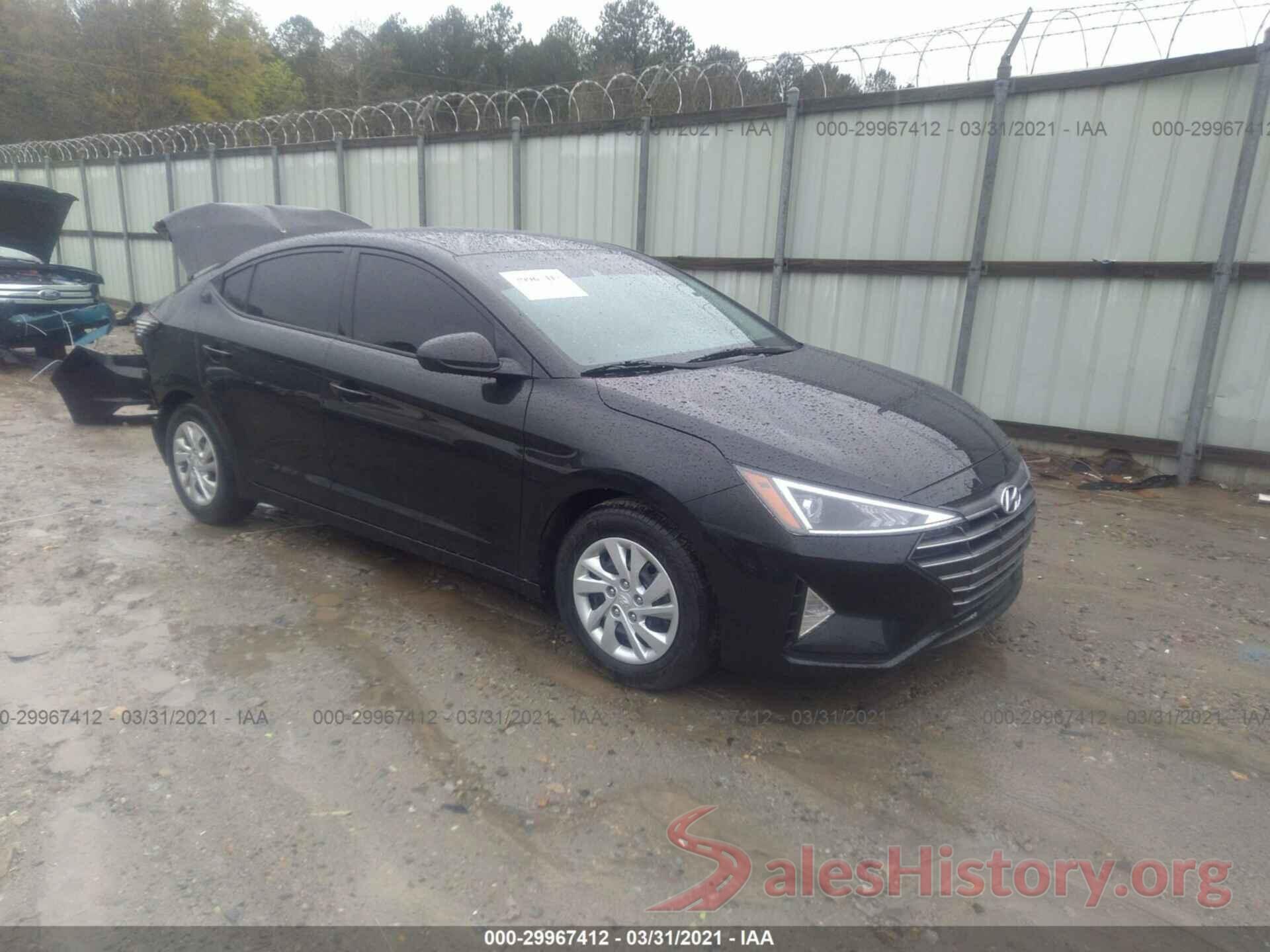 5NPD74LF6LH609220 2020 HYUNDAI ELANTRA