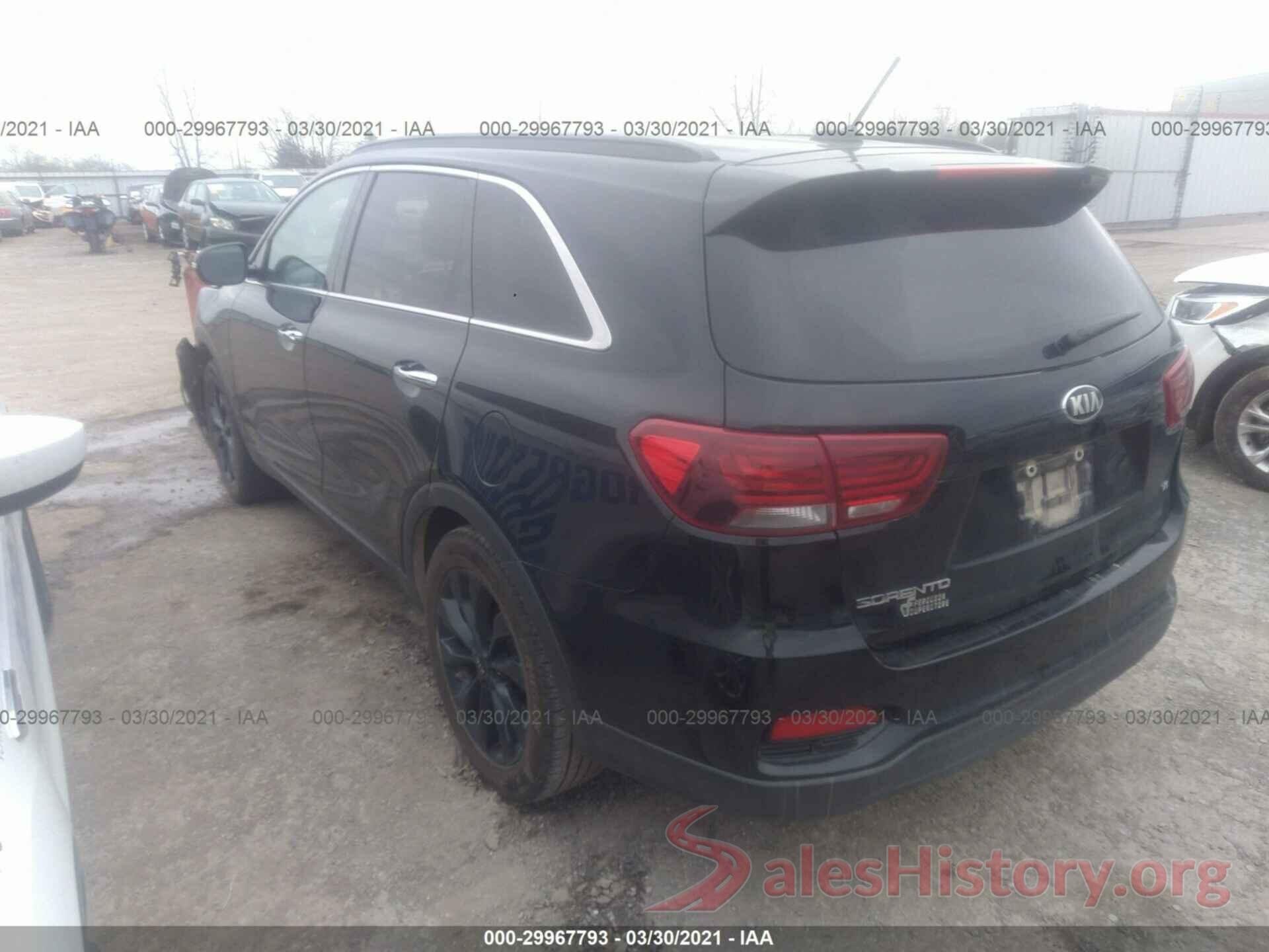 5XYPG4A50LG693775 2020 KIA SORENTO