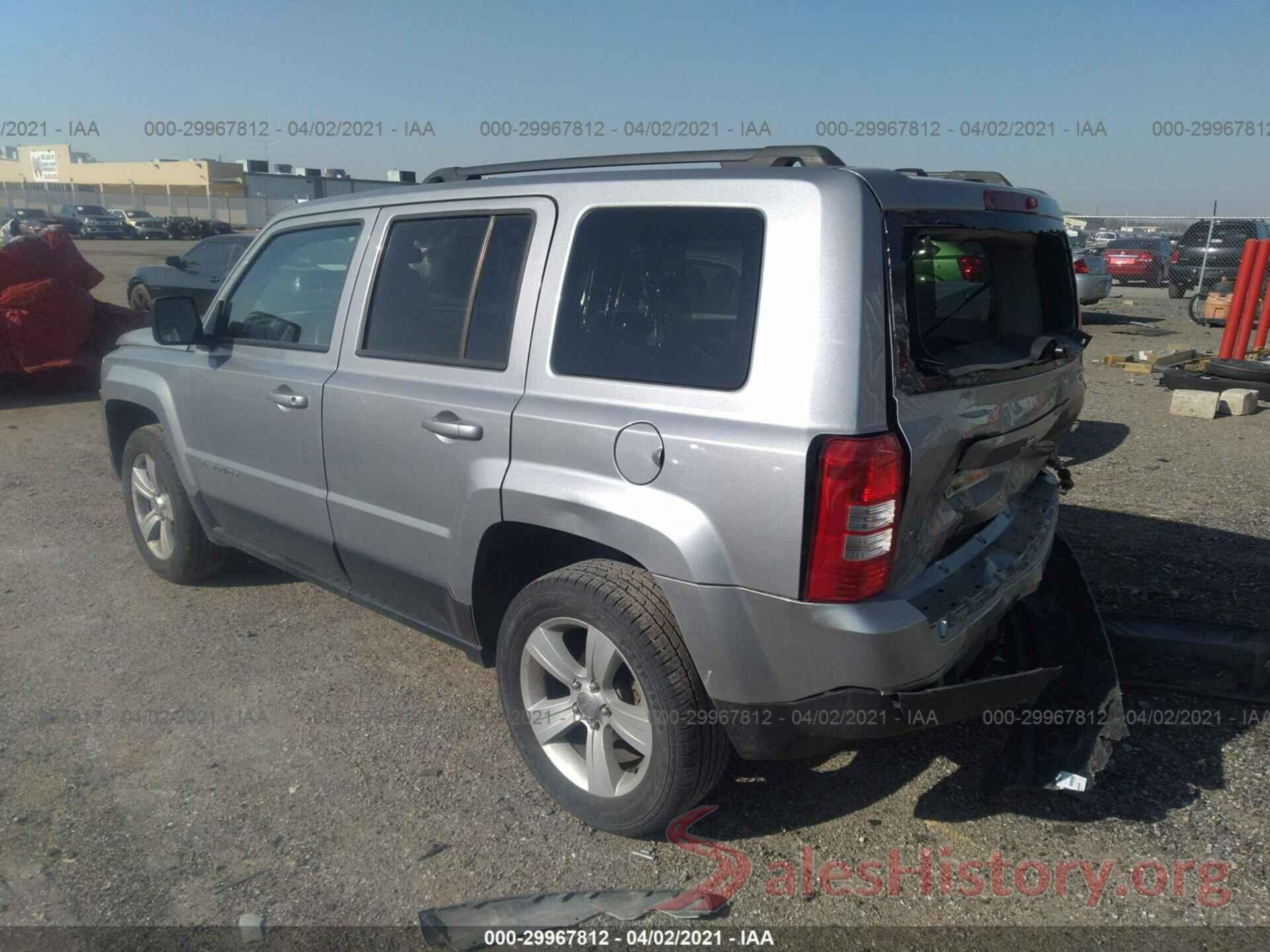 1C4NJRFB4HD174092 2017 JEEP PATRIOT