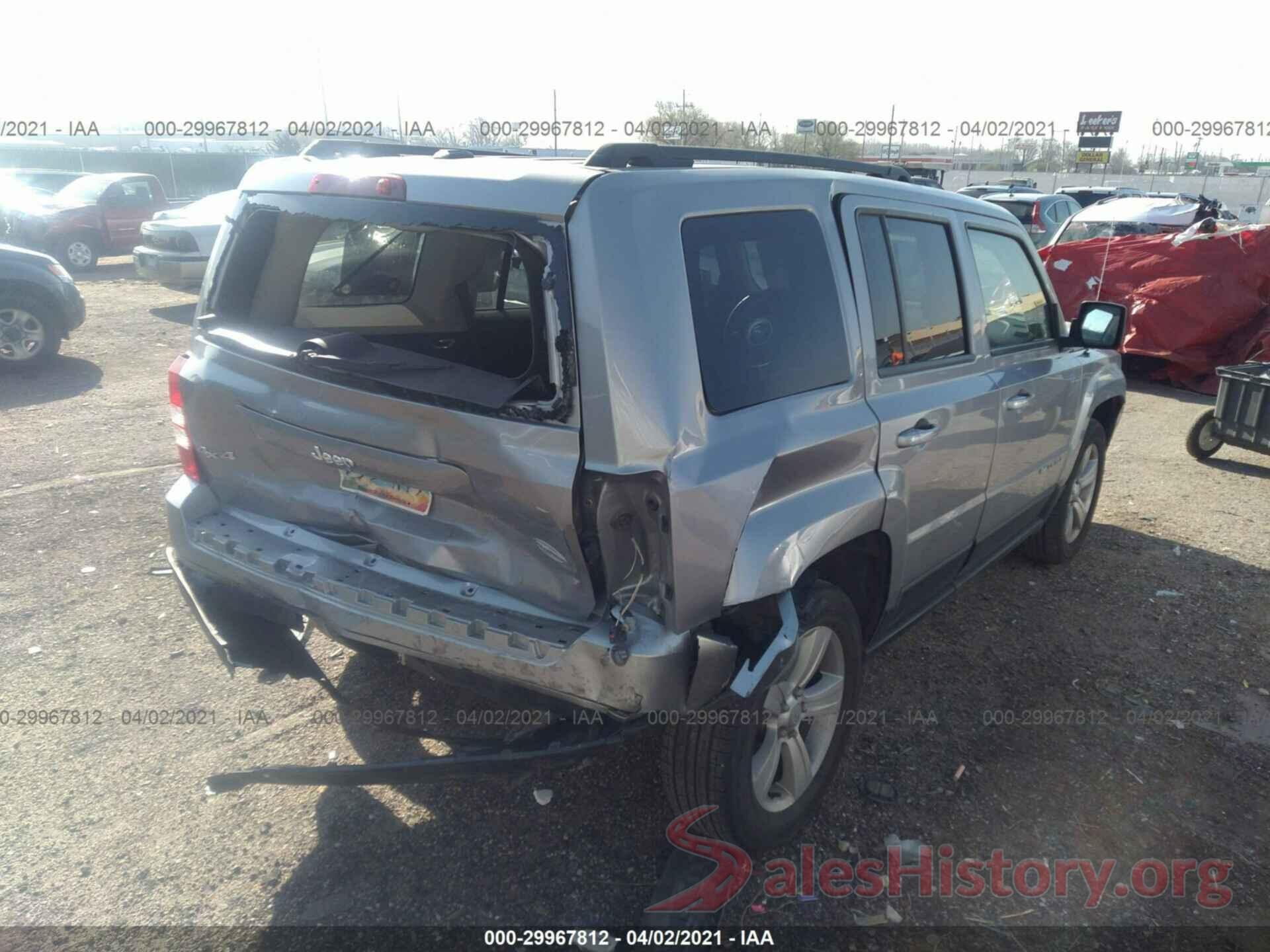 1C4NJRFB4HD174092 2017 JEEP PATRIOT