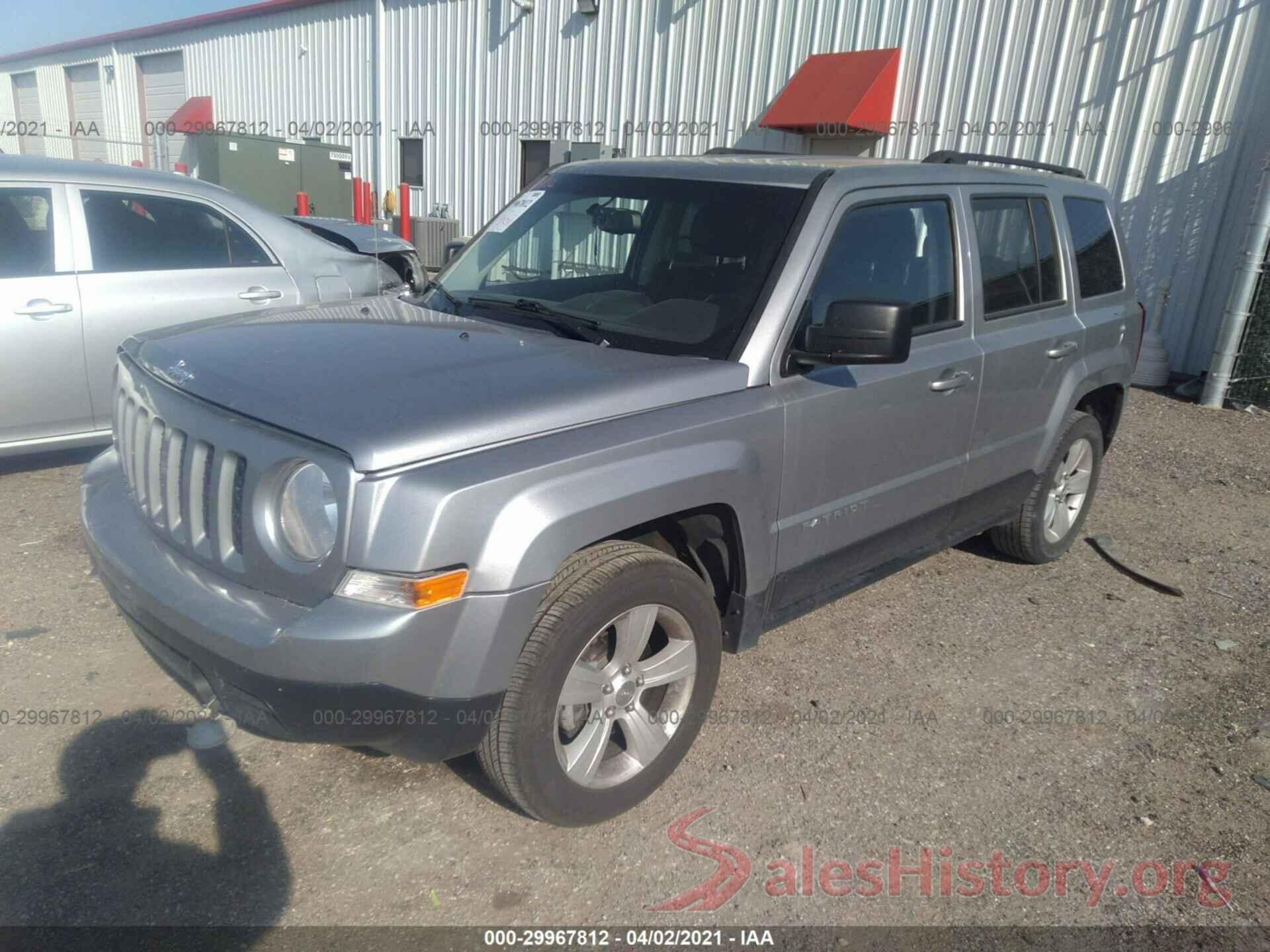 1C4NJRFB4HD174092 2017 JEEP PATRIOT