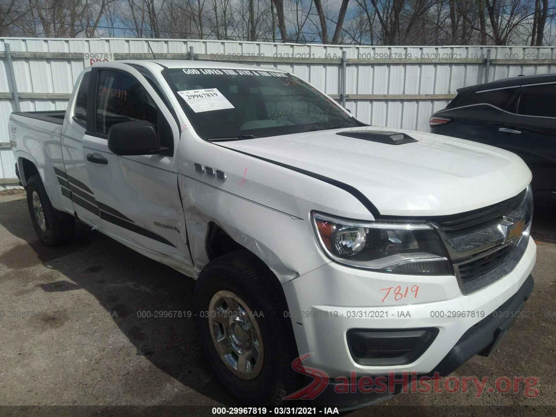 1GCHSBEA8G1223269 2016 CHEVROLET COLORADO