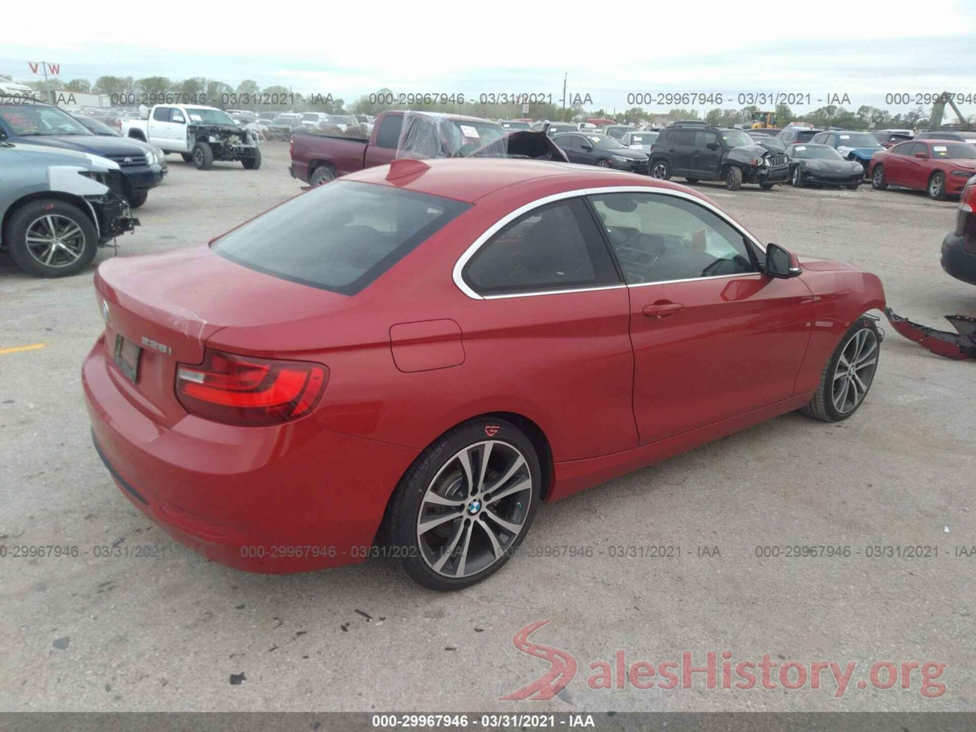 WBA1F9C50GV545222 2016 BMW 2 SERIES