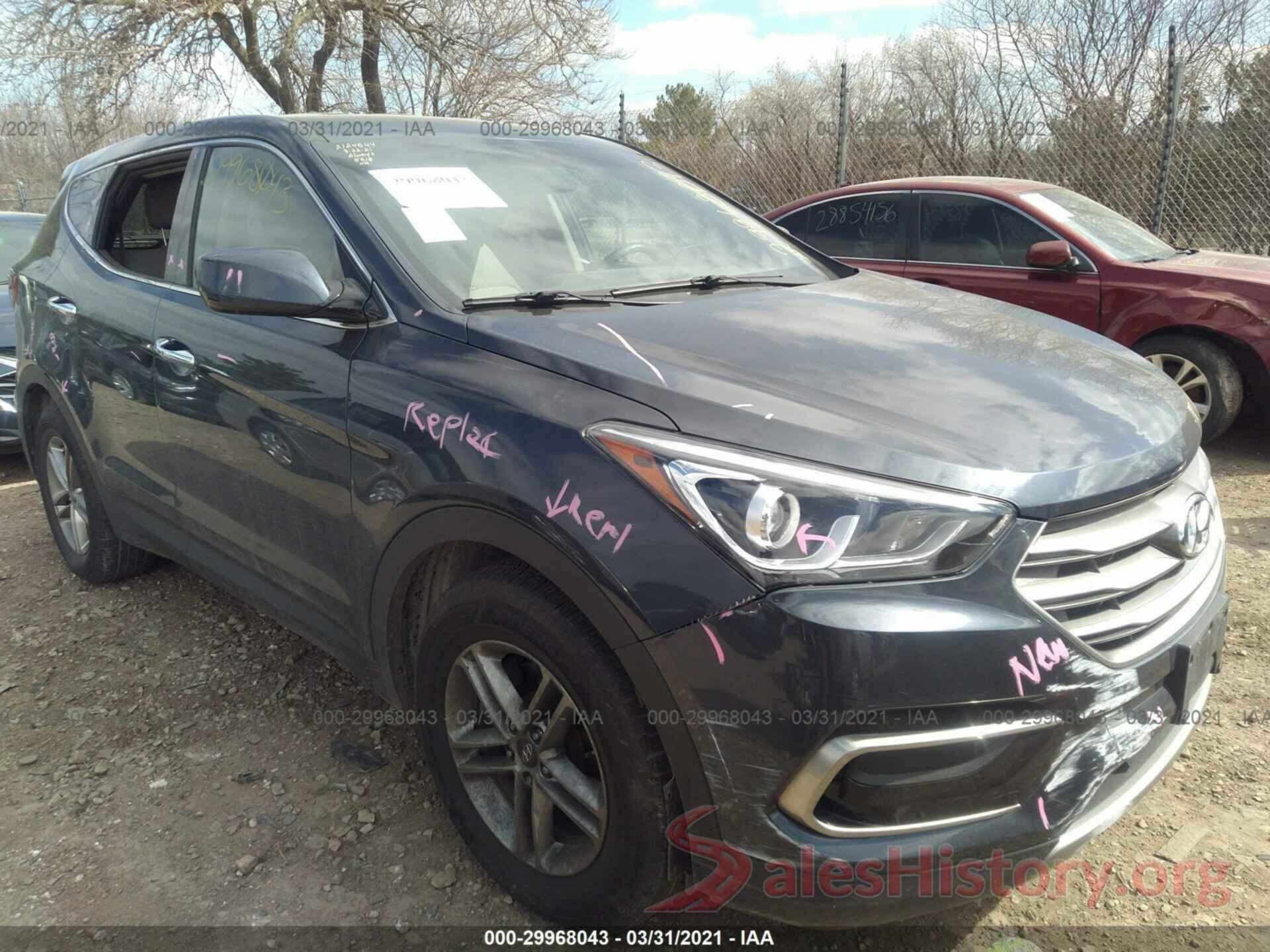 5XYZTDLB2HG432291 2017 HYUNDAI SANTA FE SPORT