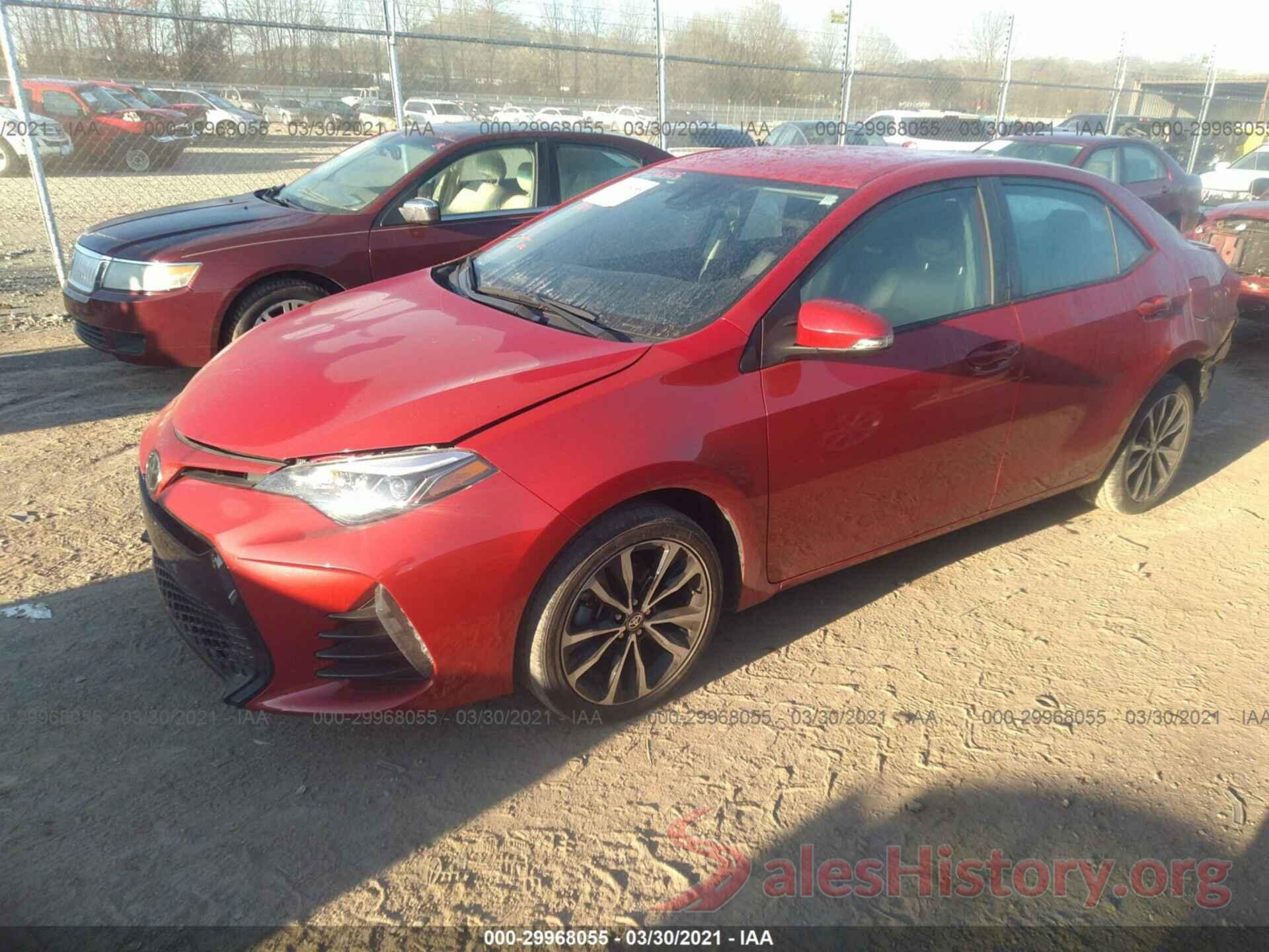 2T1BURHE8KC163571 2019 TOYOTA COROLLA