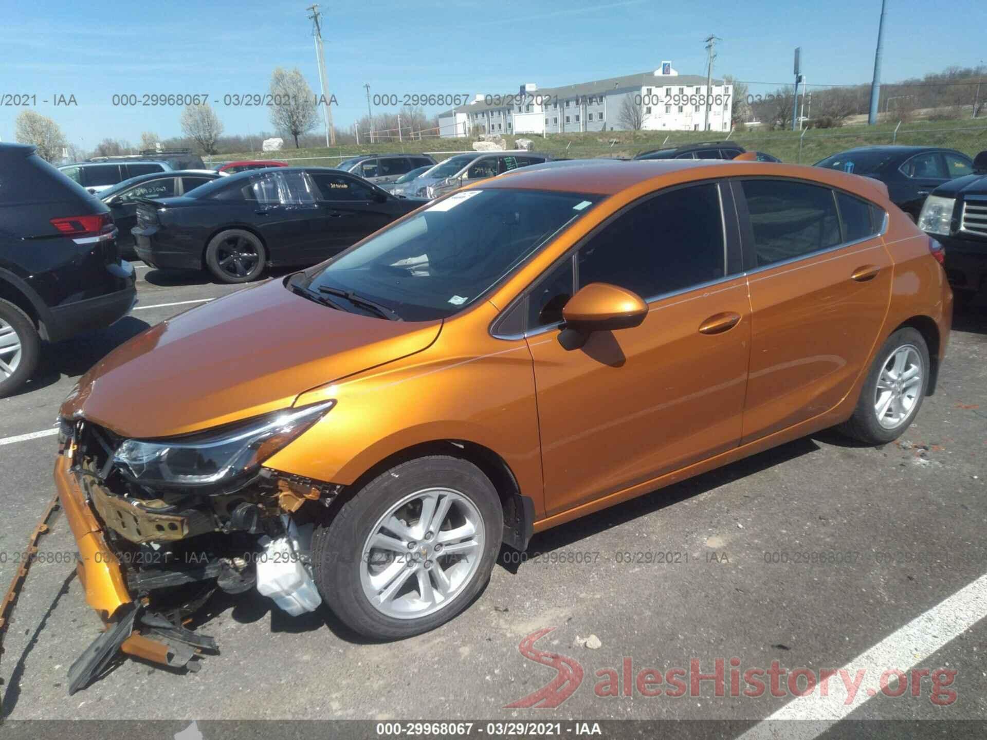 3G1BE6SM5HS556556 2017 CHEVROLET CRUZE