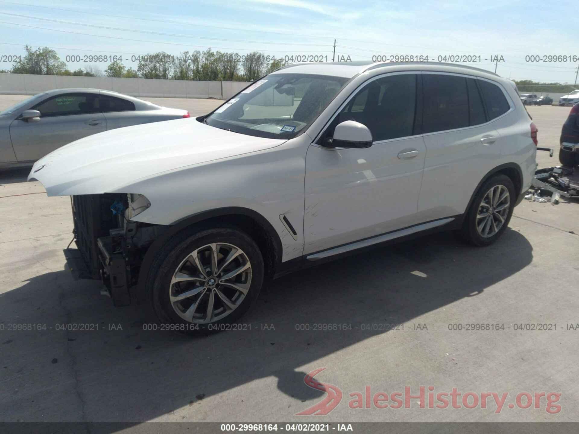 5UXTR7C56KLR46896 2019 BMW X3