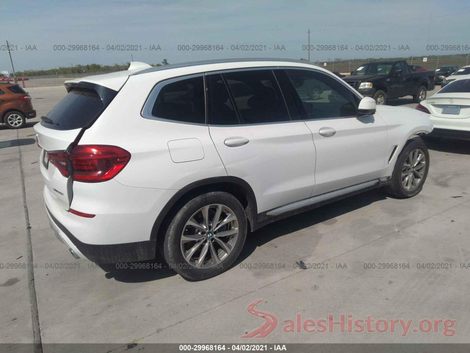 5UXTR7C56KLR46896 2019 BMW X3