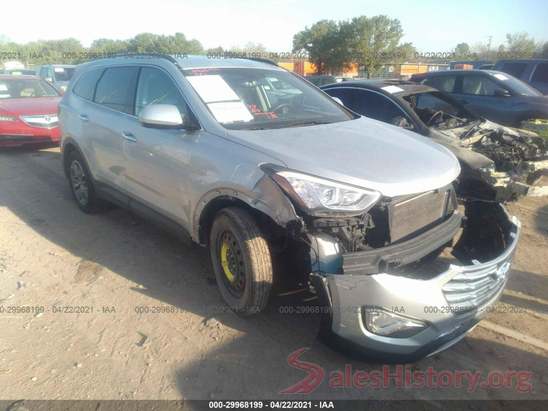 KM8SM4HF8GU140423 2016 HYUNDAI SANTA FE