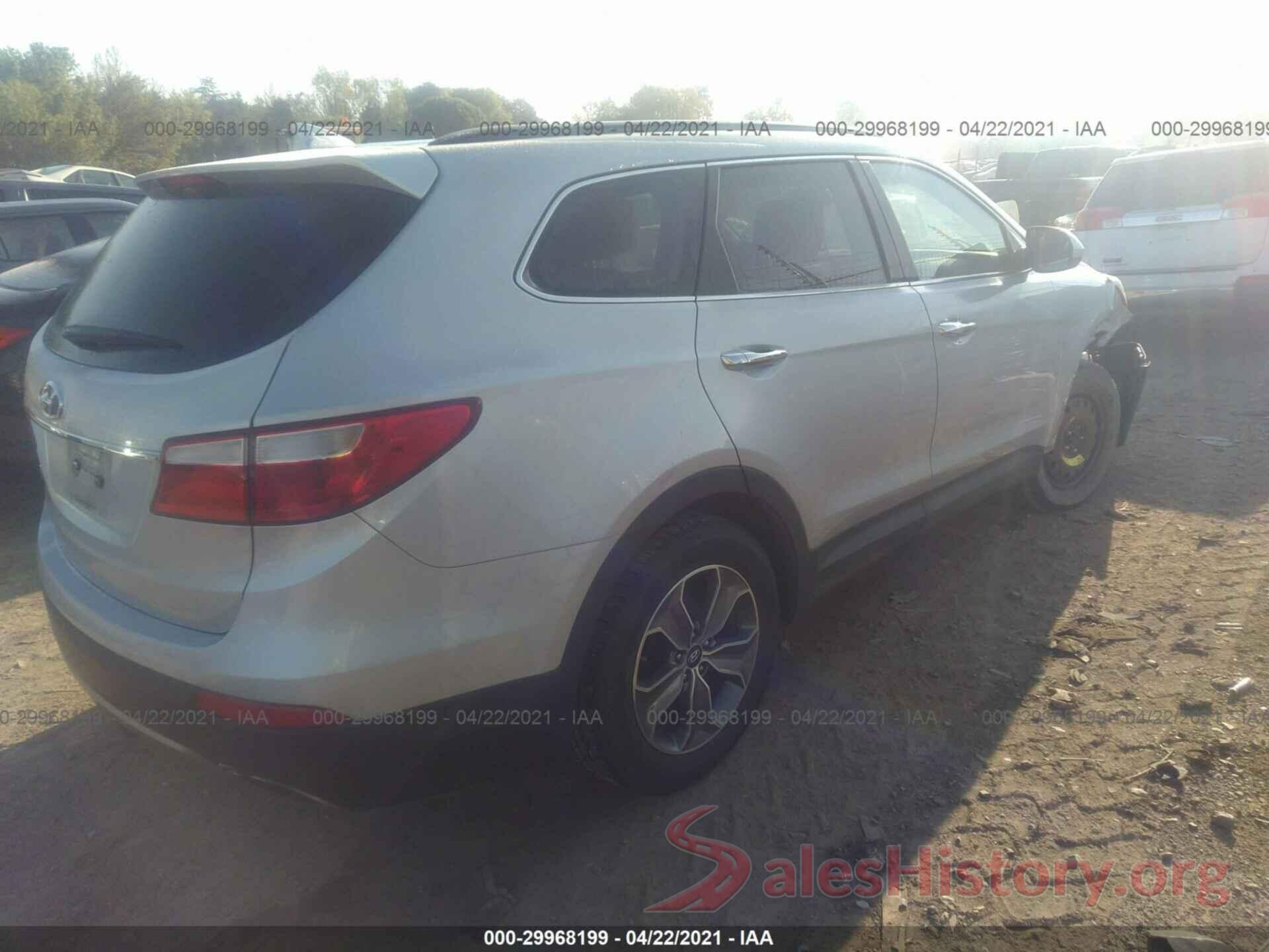 KM8SM4HF8GU140423 2016 HYUNDAI SANTA FE