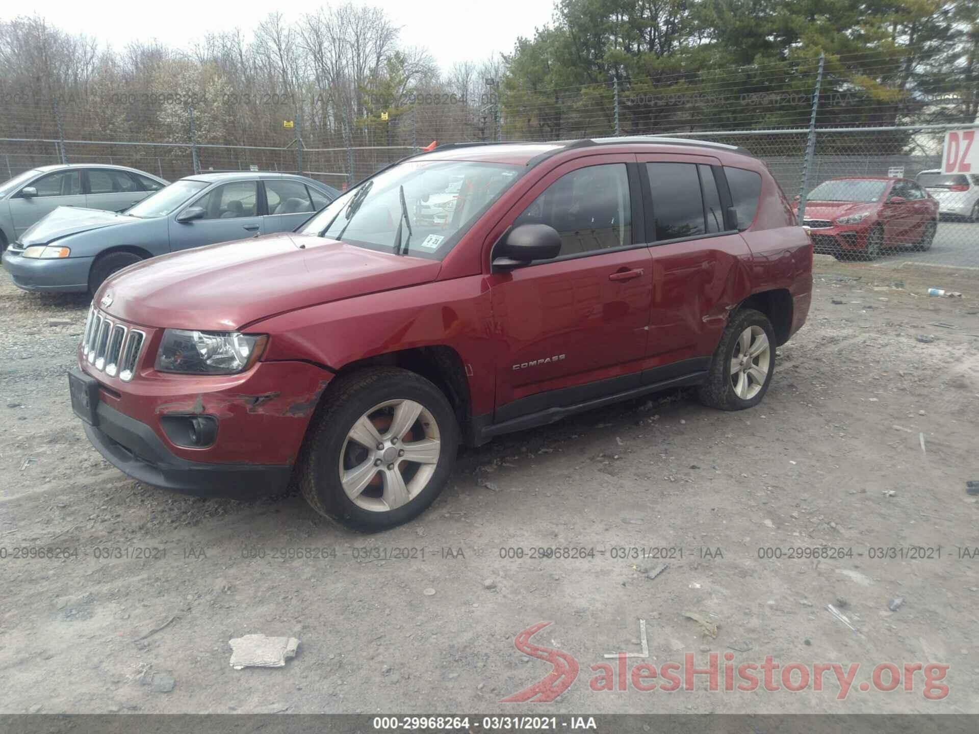 1C4NJCBA8GD773439 2016 JEEP COMPASS